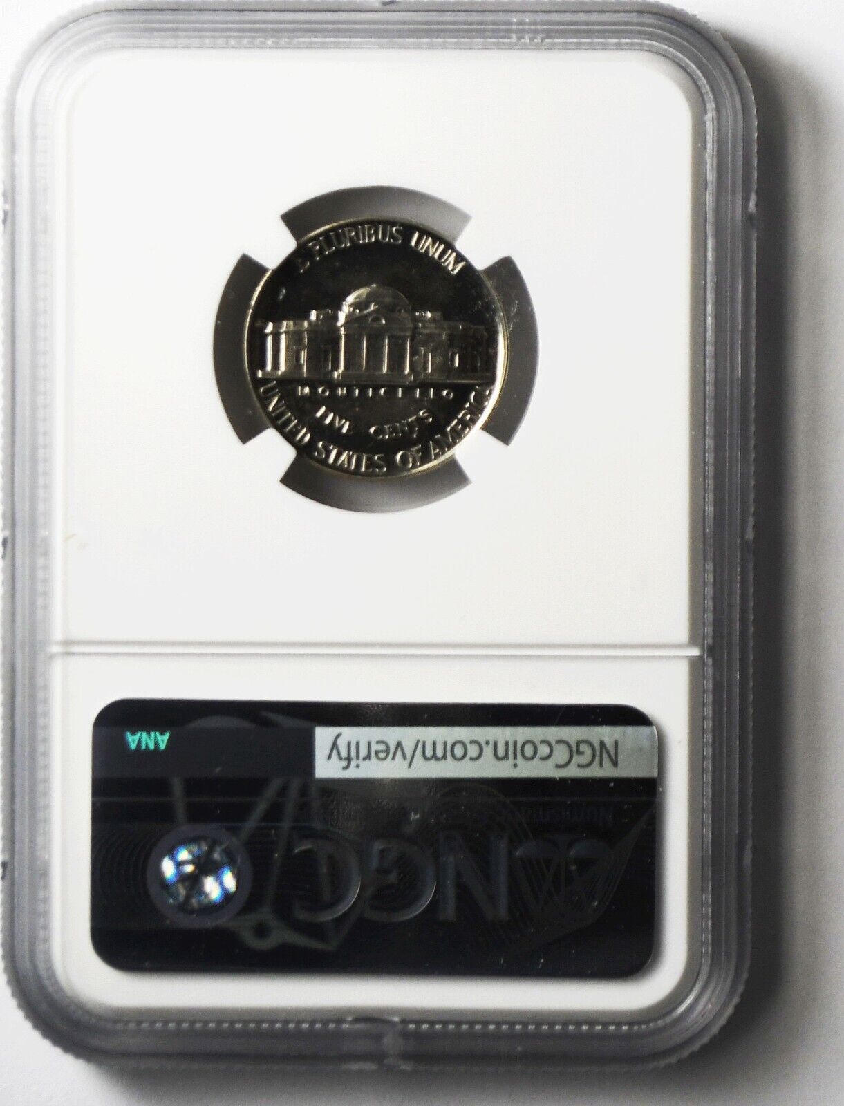 1952 5c Jefferson Proof Nickel Five Cents Gem Uncirculated Proof NGC PF66