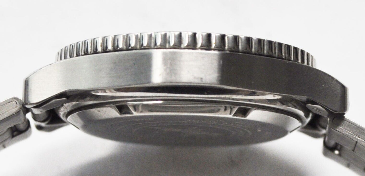 Men's Swiss Army Grey 537.1675 Blue Grey Calendar Watch 43mm Stainless Quartz