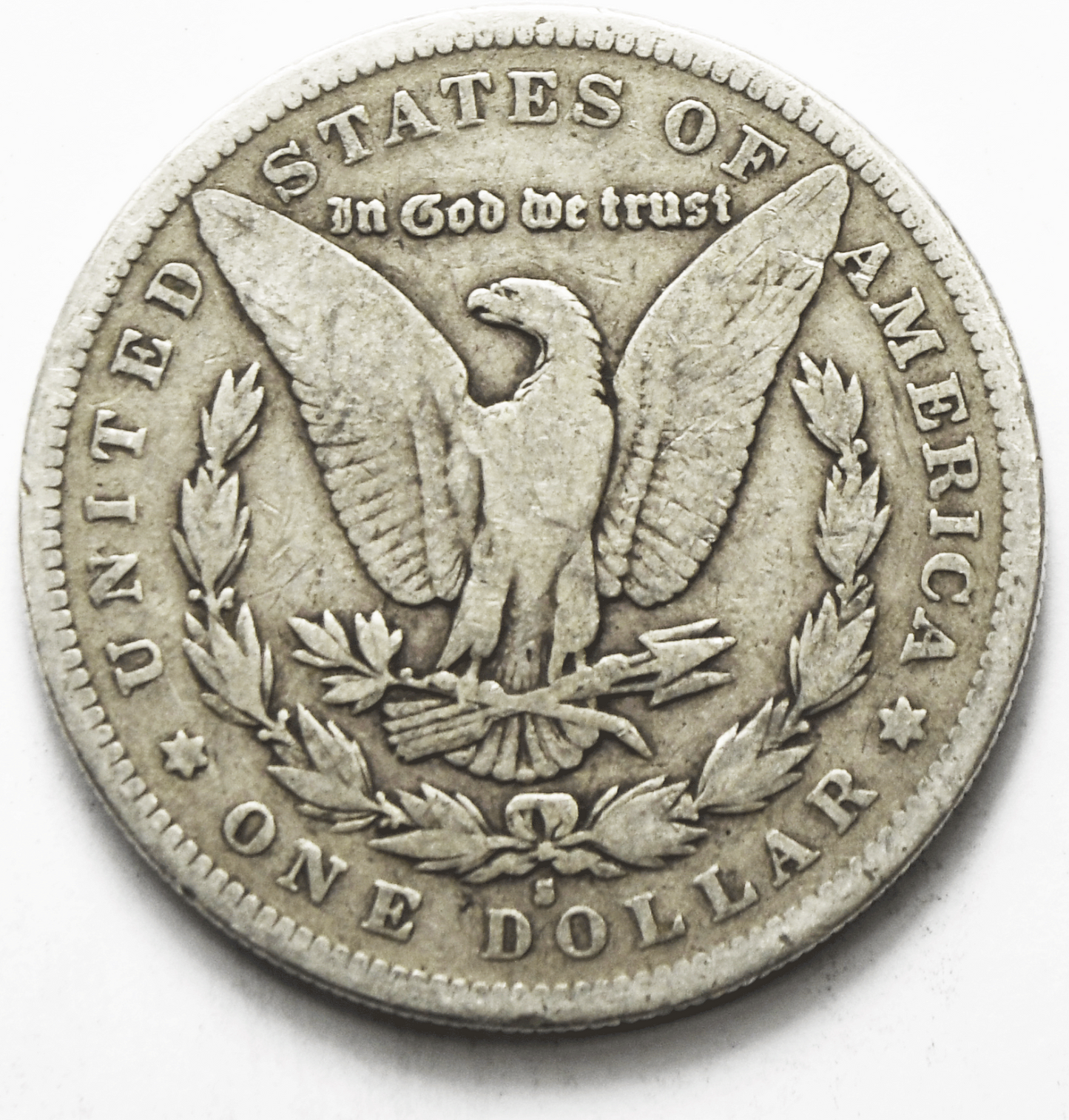 1885 S $1 Morgan Silver One Dollar US Coin San Francisco