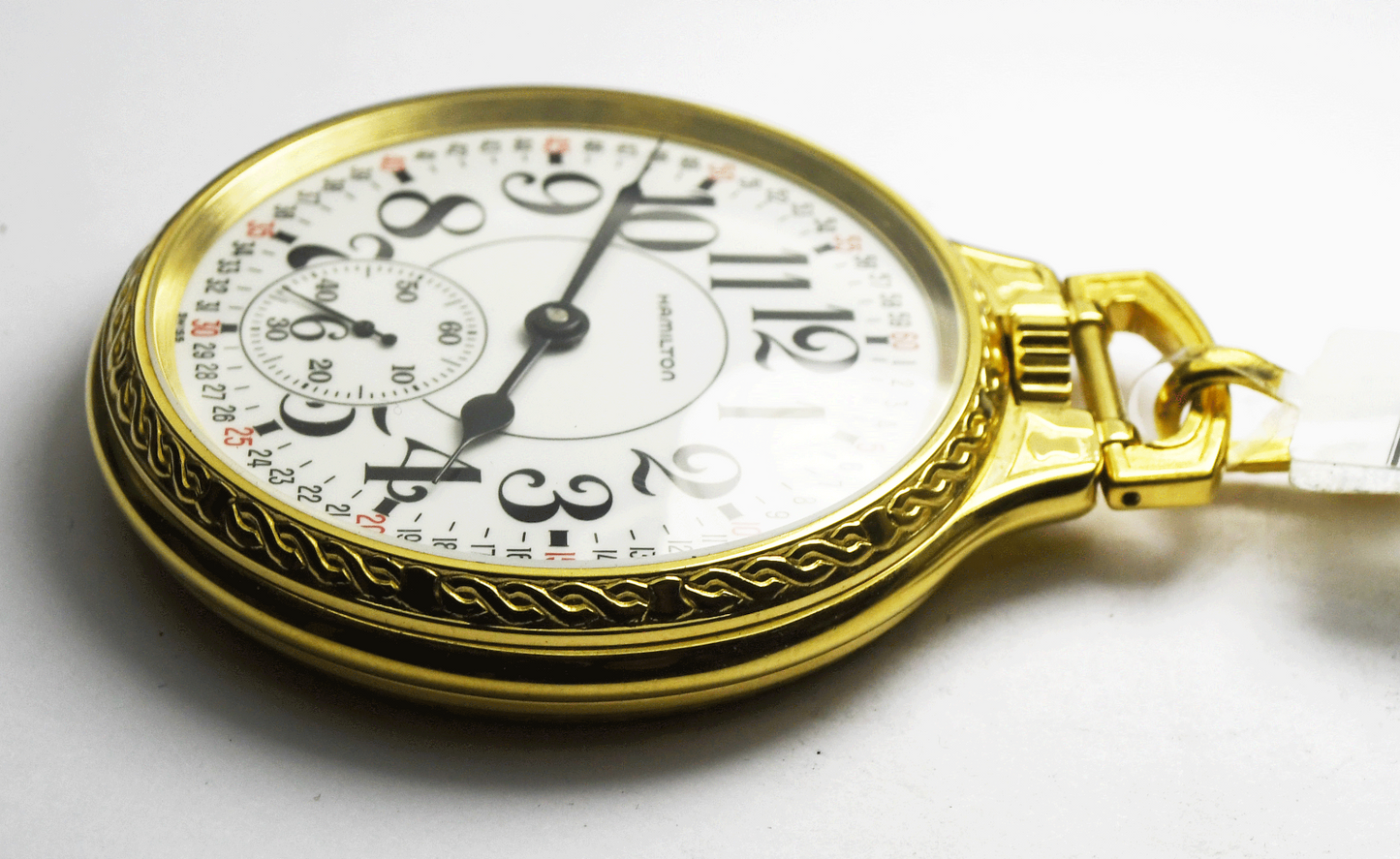 Hamilton Broadway Limited 892 Size 16 17J OF Skeleton Pocket Watch