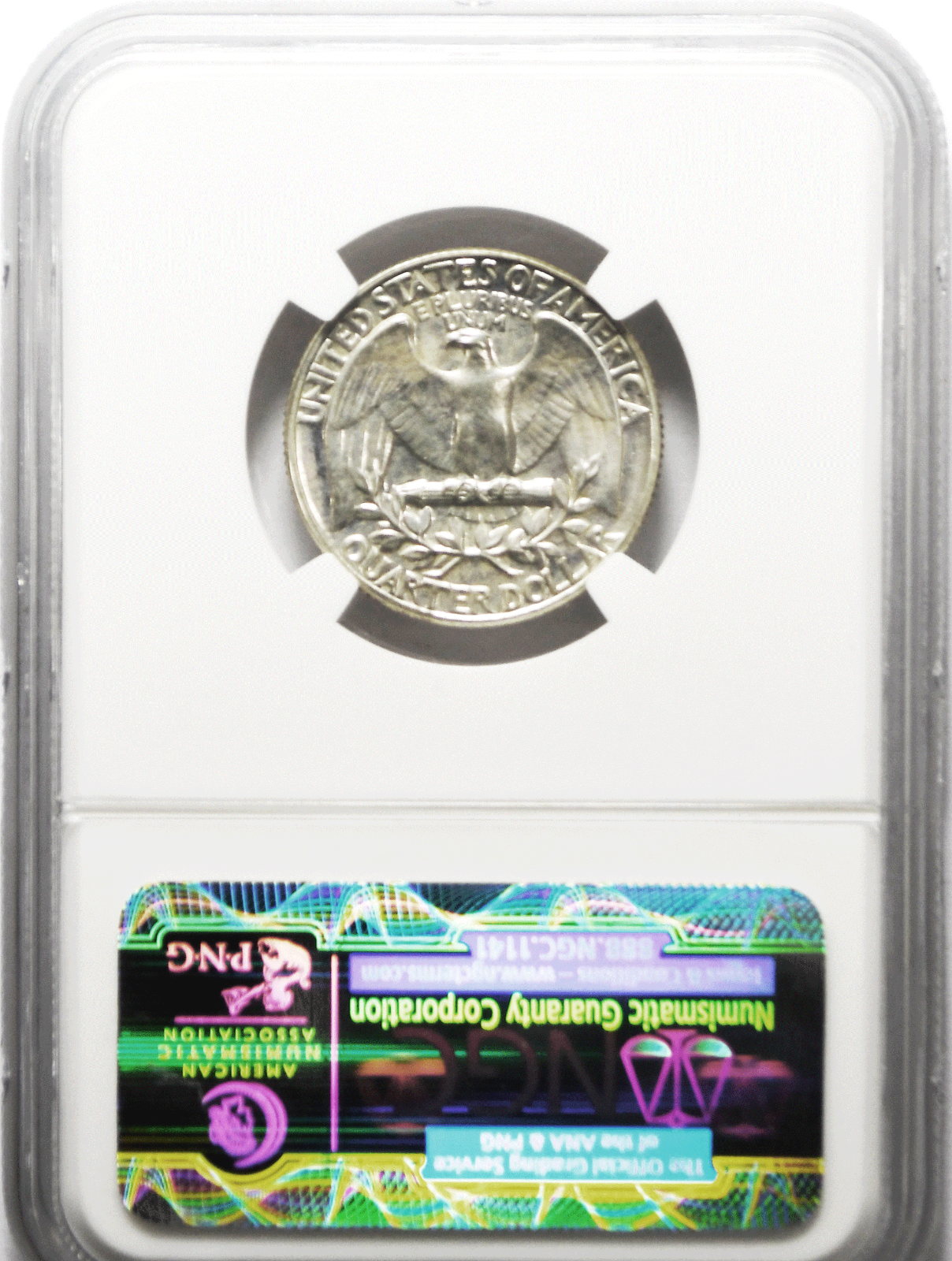 1954 25c Washington Proof Silver Quarter Dollar NGC PF66