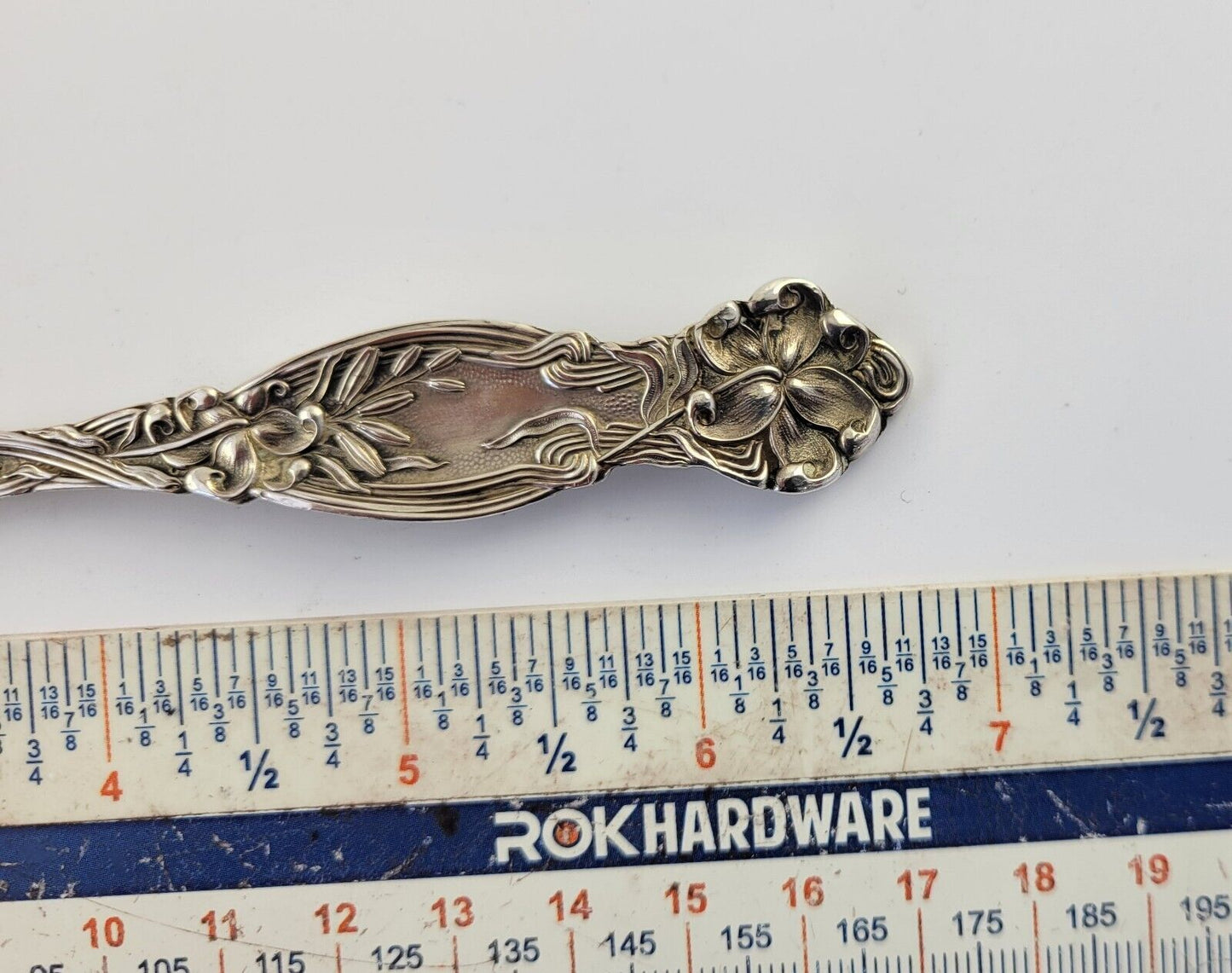 Frontenac by International Sterling 6 5/8" Small Cold Meat Serving Fork 1.4oz