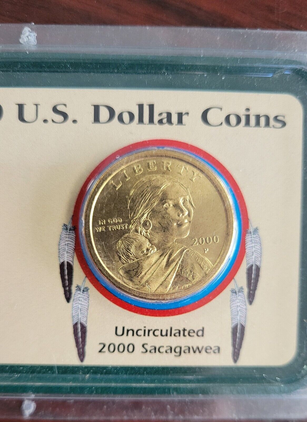 Littleton 1999 and 2000 U.S. Dollar Coins Susan B Anthony Sacagawea Uncirculated