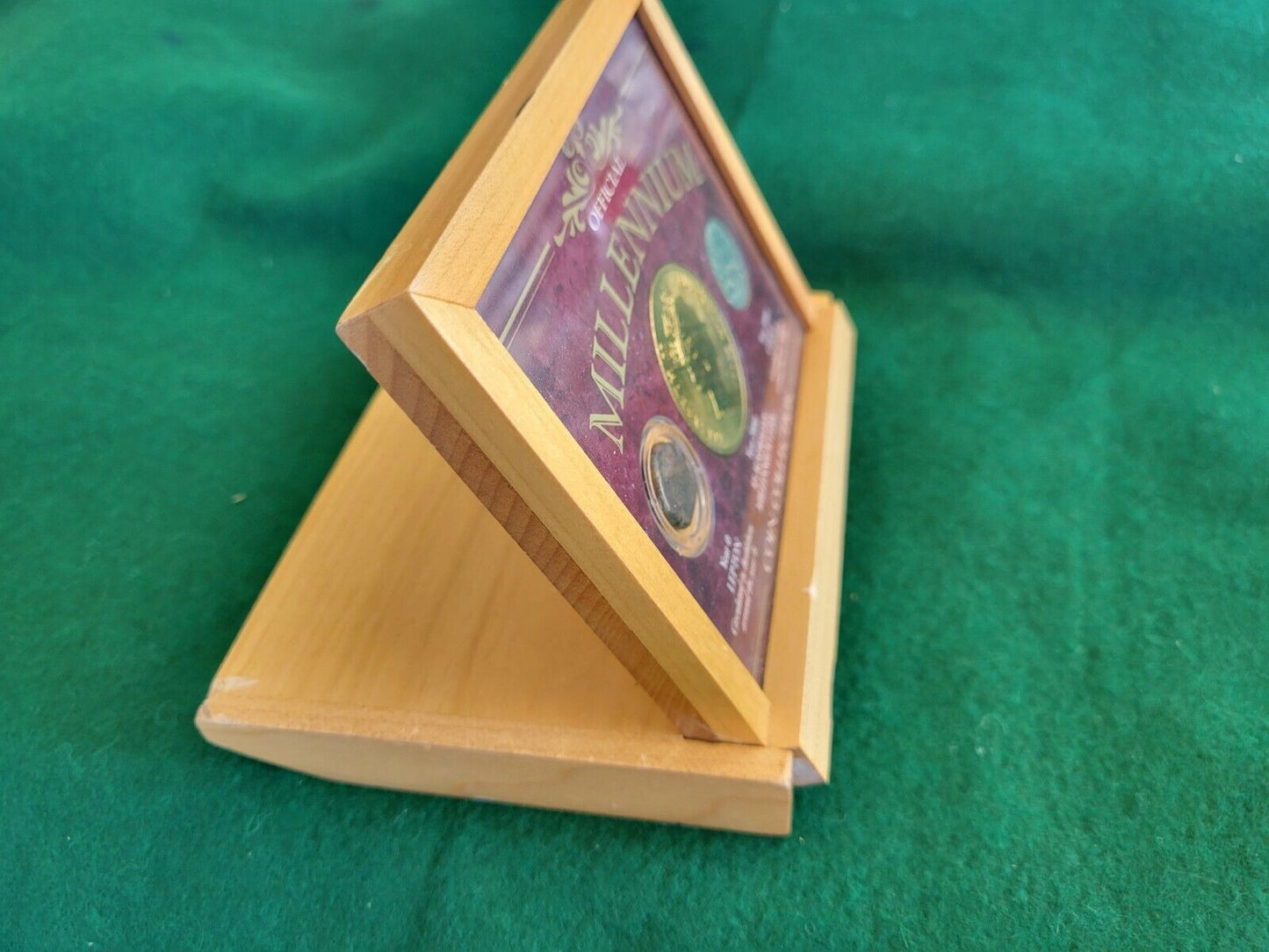 Australia Official Millennium Coin Collection with Wooden Stand