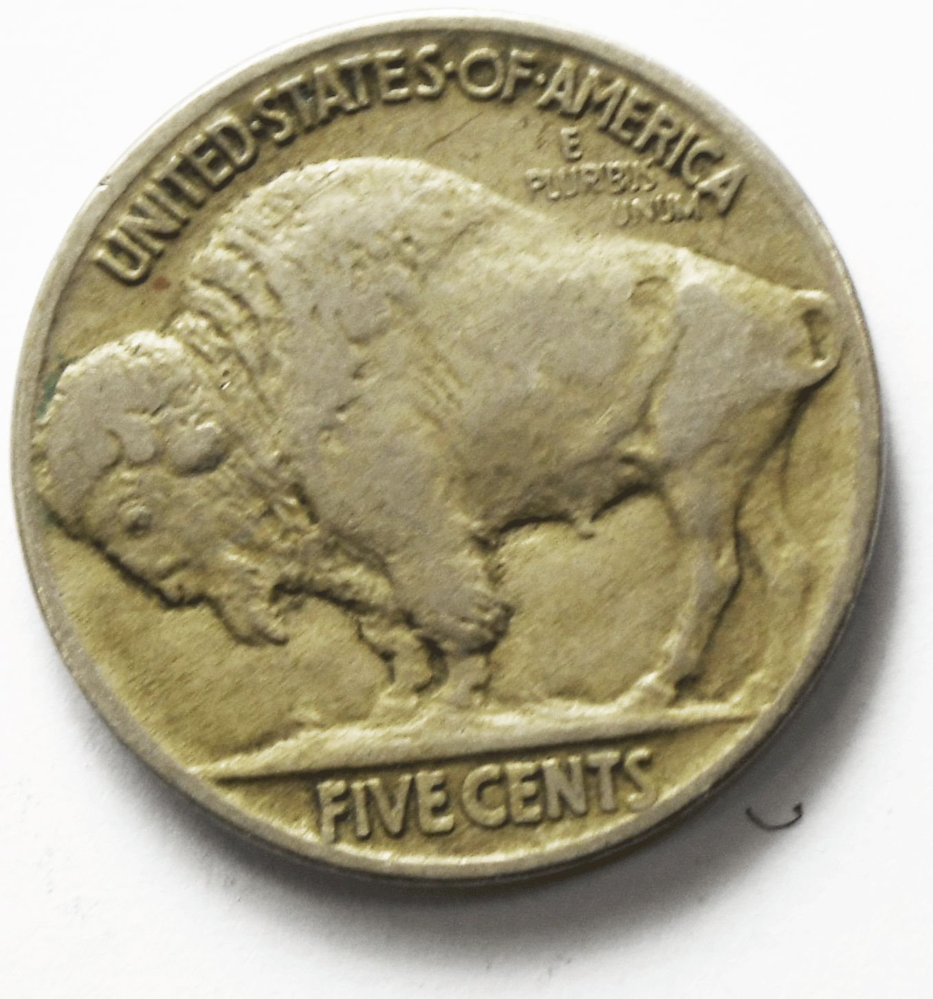 1917 5c Buffalo Nickel Five Cents Philadelphia
