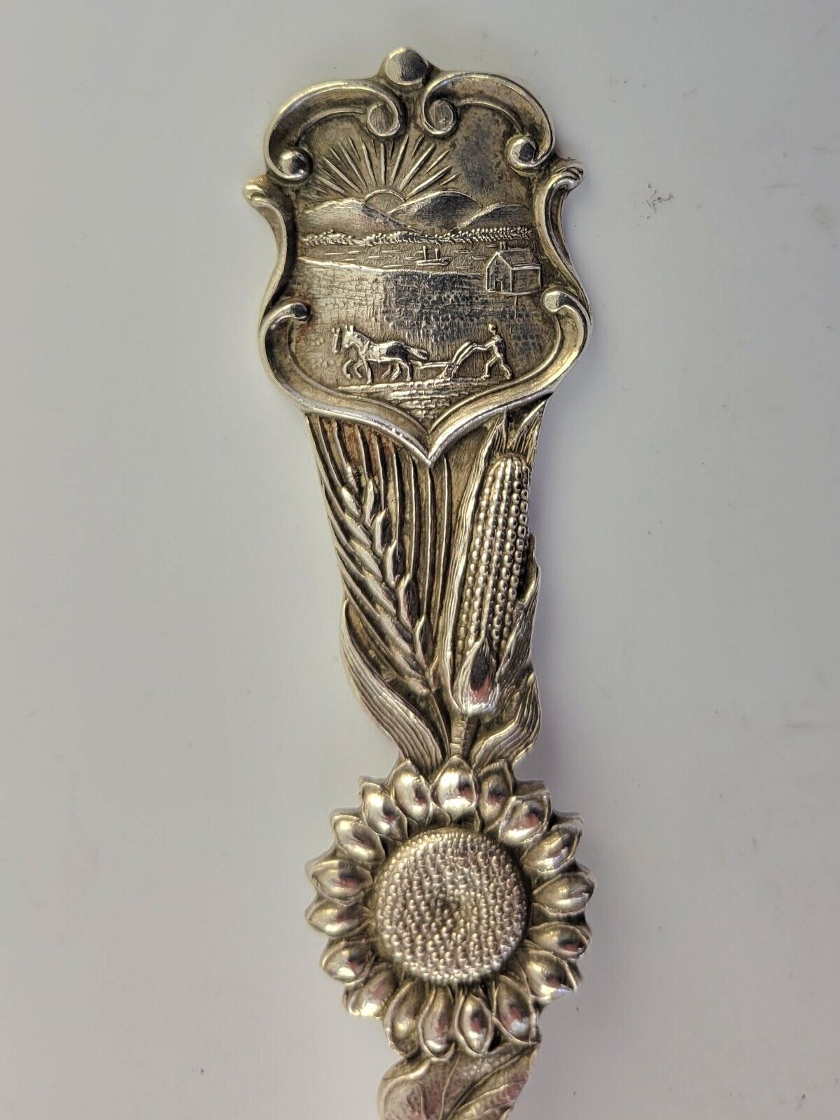 First Presbyterian Church Wichita Ks Sterling 5 5/8" Souvenir Spoon .74oz.