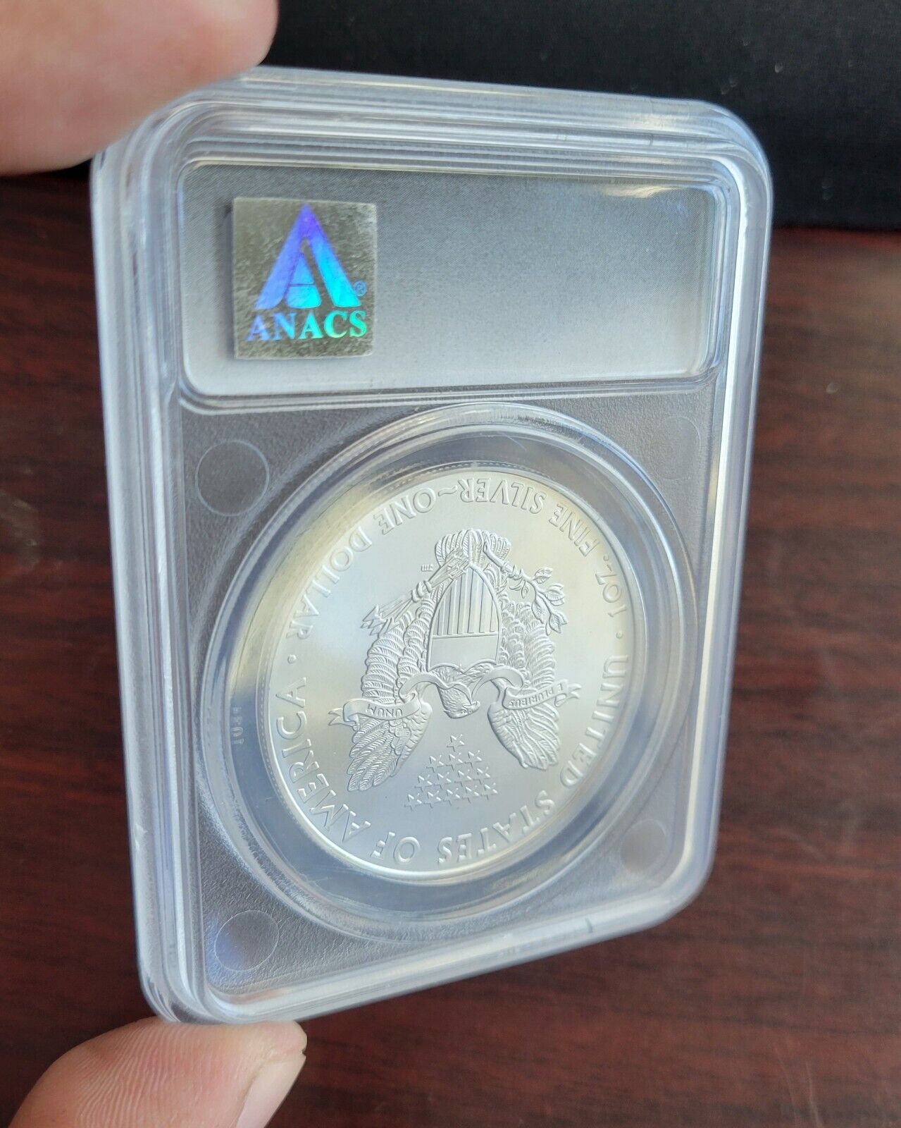 2009 American Silver Eagle $1 ANACS MS69 Grey Label .999 Fine Silver Dollar