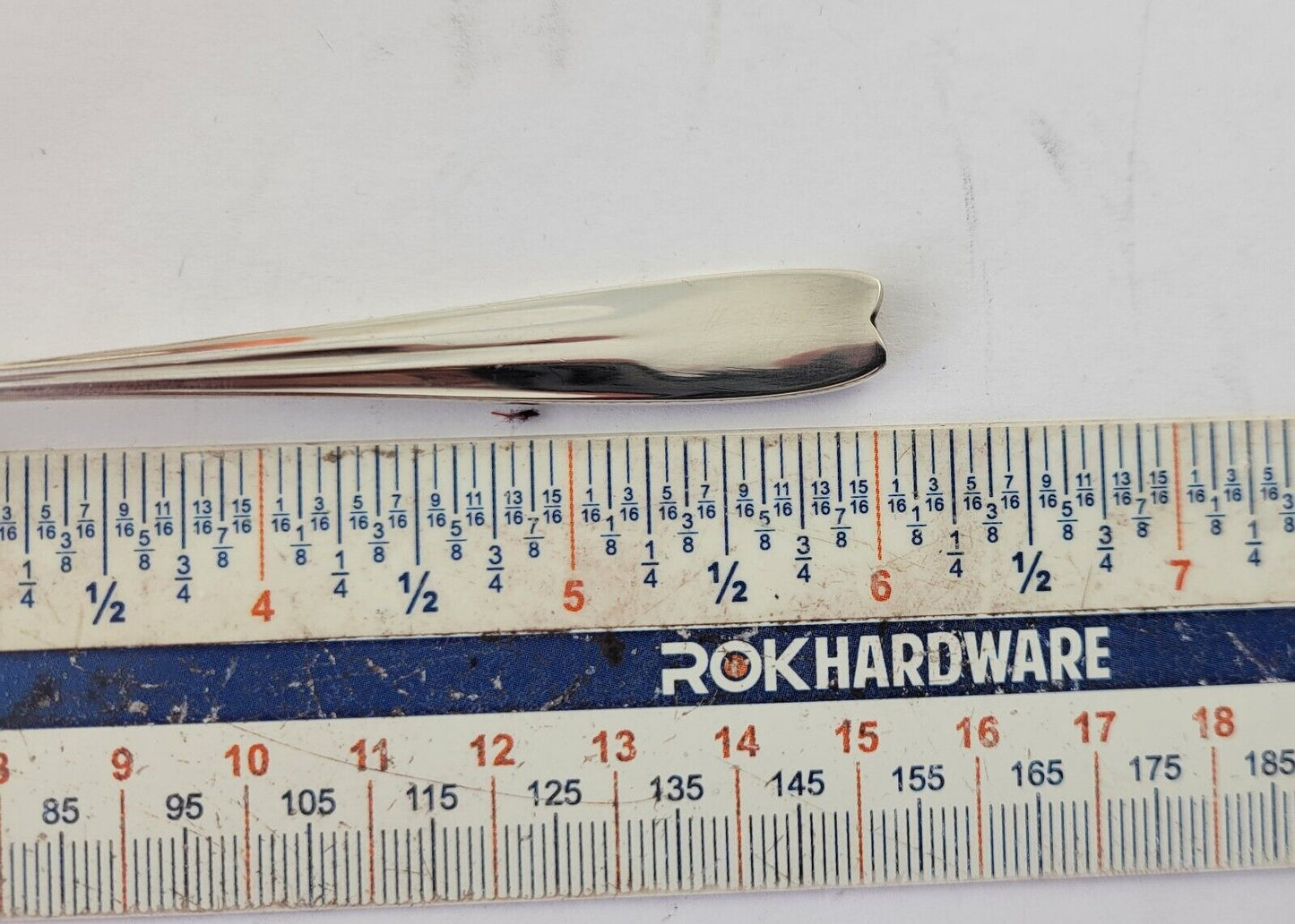 Cordis by Tiffany and Co. Sterling Silver 6" Butter Spreader Solid Handle .74oz.