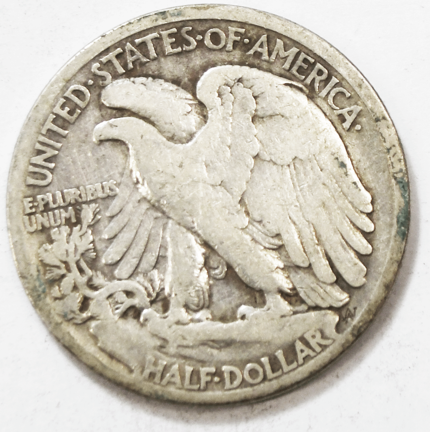 1917 SO 50c Walking Liberty Silver Half Dollar Fifty Cents San Francisco Obverse