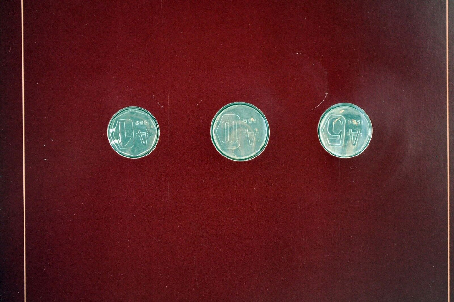 Coin Sets of All Nations Franklin Mint Republic of Argentina 1989 Complete