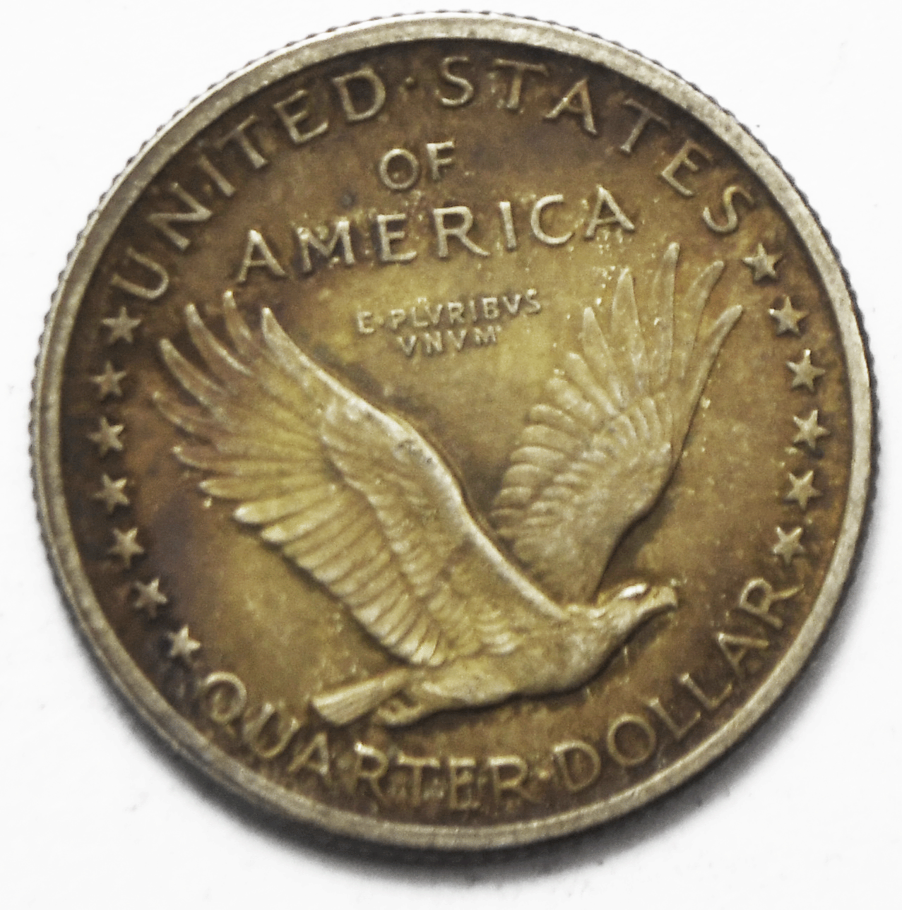 1917 25c Standing Liberty Silver Quarter Philadelphia Type 1 Rare