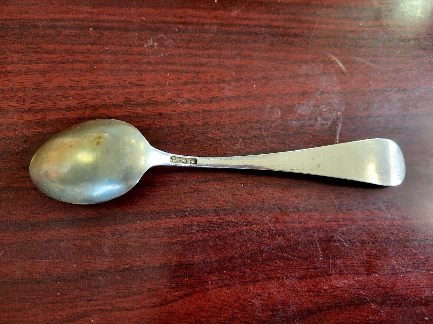 Mechanics Equestrian Sterling 5 1/2" Souvenir Spoon Hunting Horse Racing .62oz