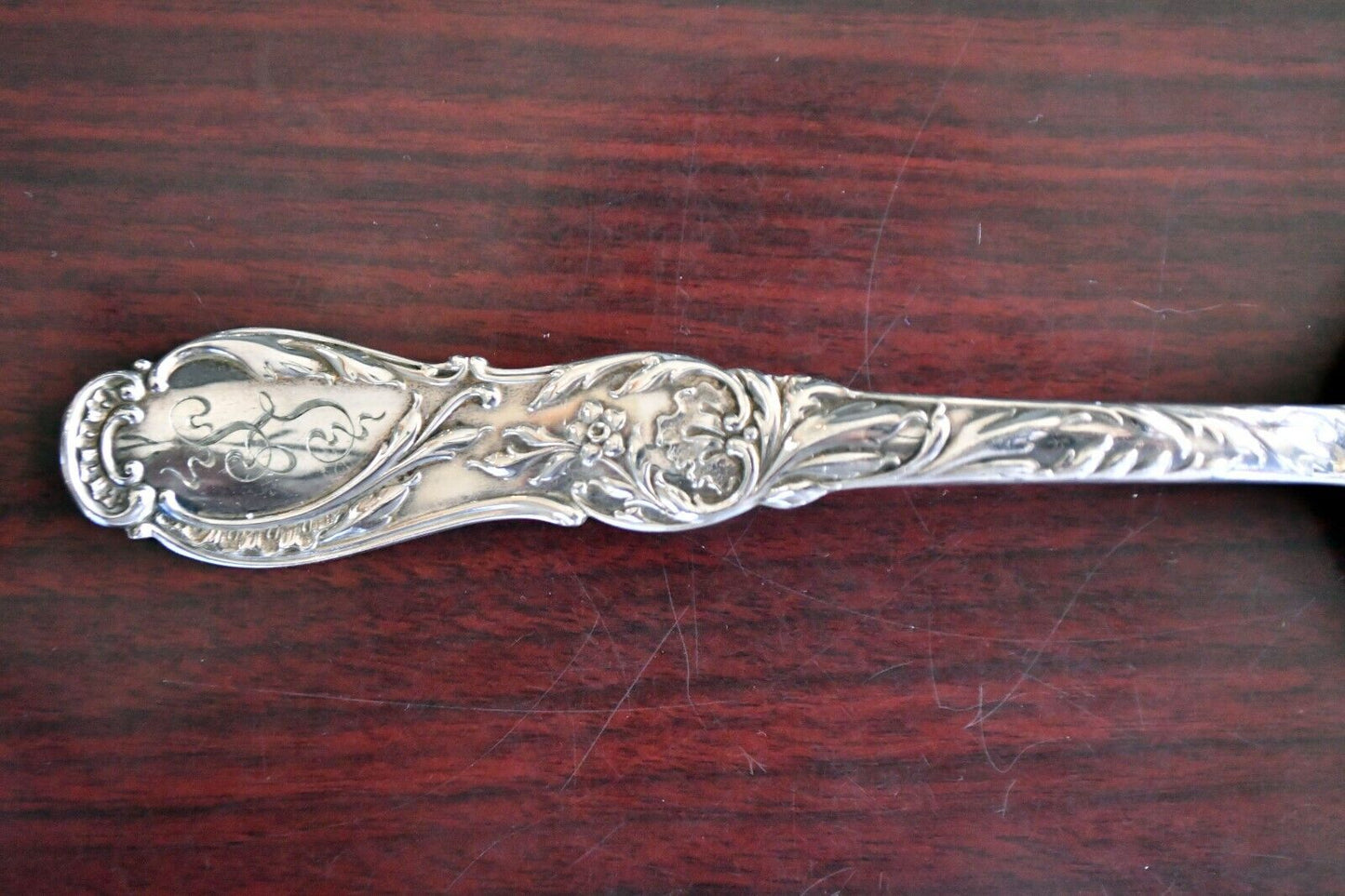 Rouen by Gorham Sterling 8 7/8" Casserole Server Spoon w/Goldwash Bowl 3oz.