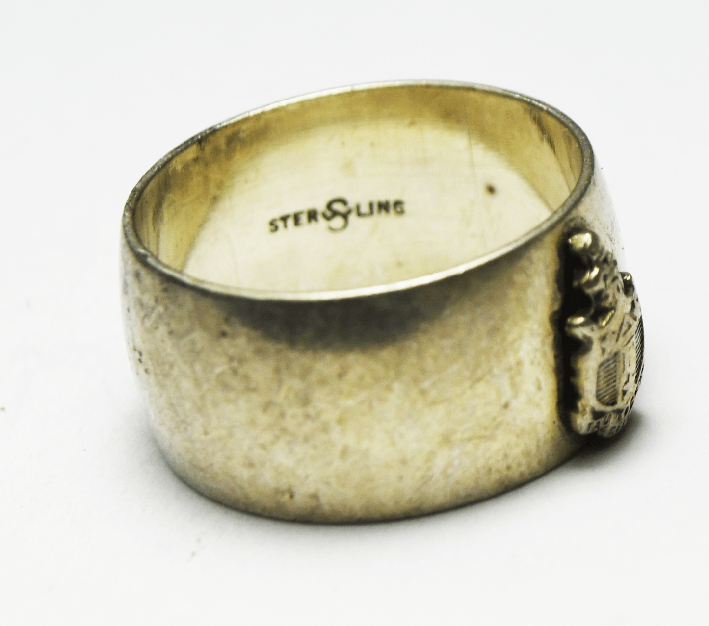 Sterling Silver Eta Delta Tau 10mm Band Delta Gamma Fraternity Size 7