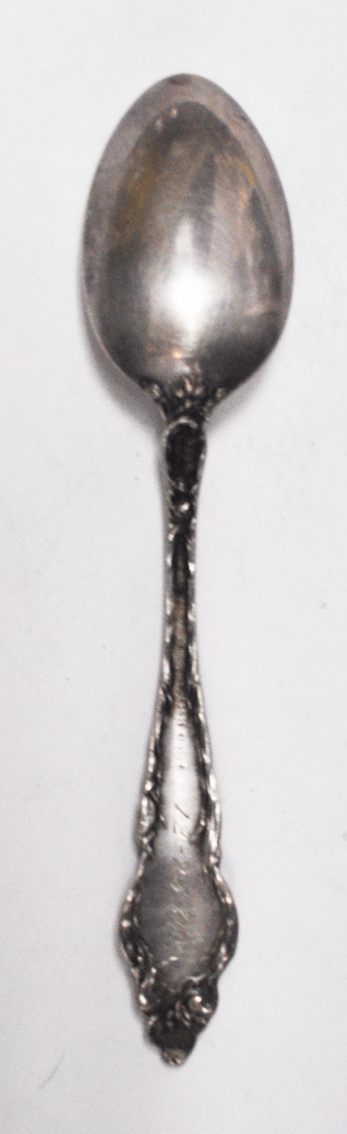 Sterling Silver Reed & Barton Le Six Fleurs 5-7/8" Teaspoon Spoon 5-3/8" Helen