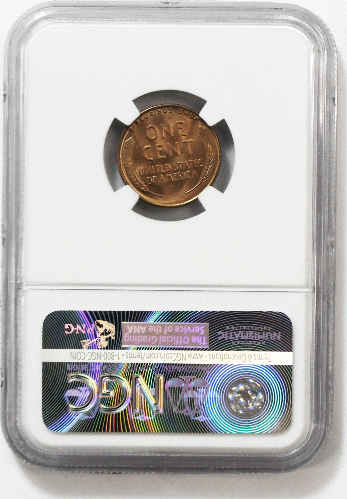 1938 1c Lincoln Wheat Cent One Penny NGC MS66 RD Philadelphia BU