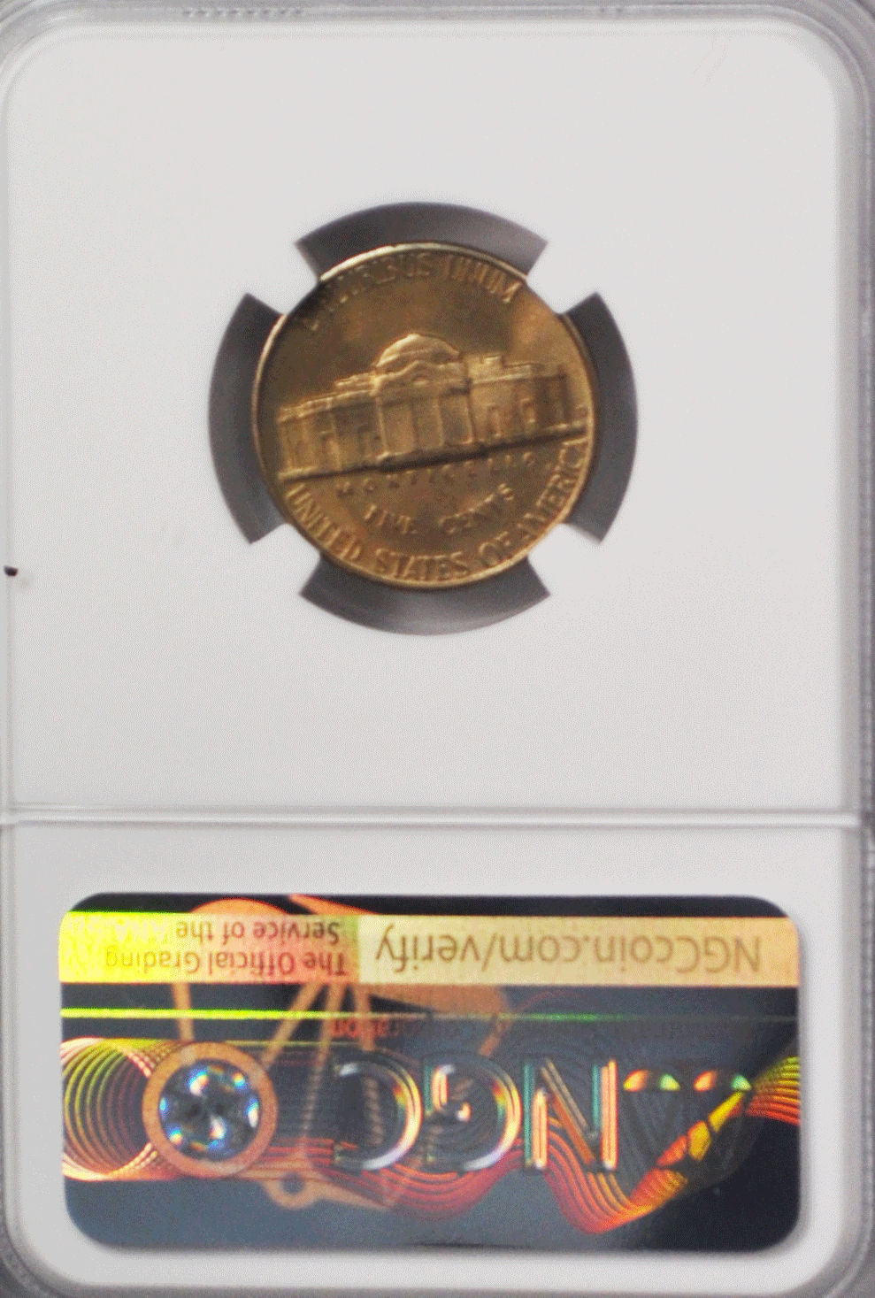 1949 D 5c Jefferson Nickel Five Cents NGC MS65 BU Denver