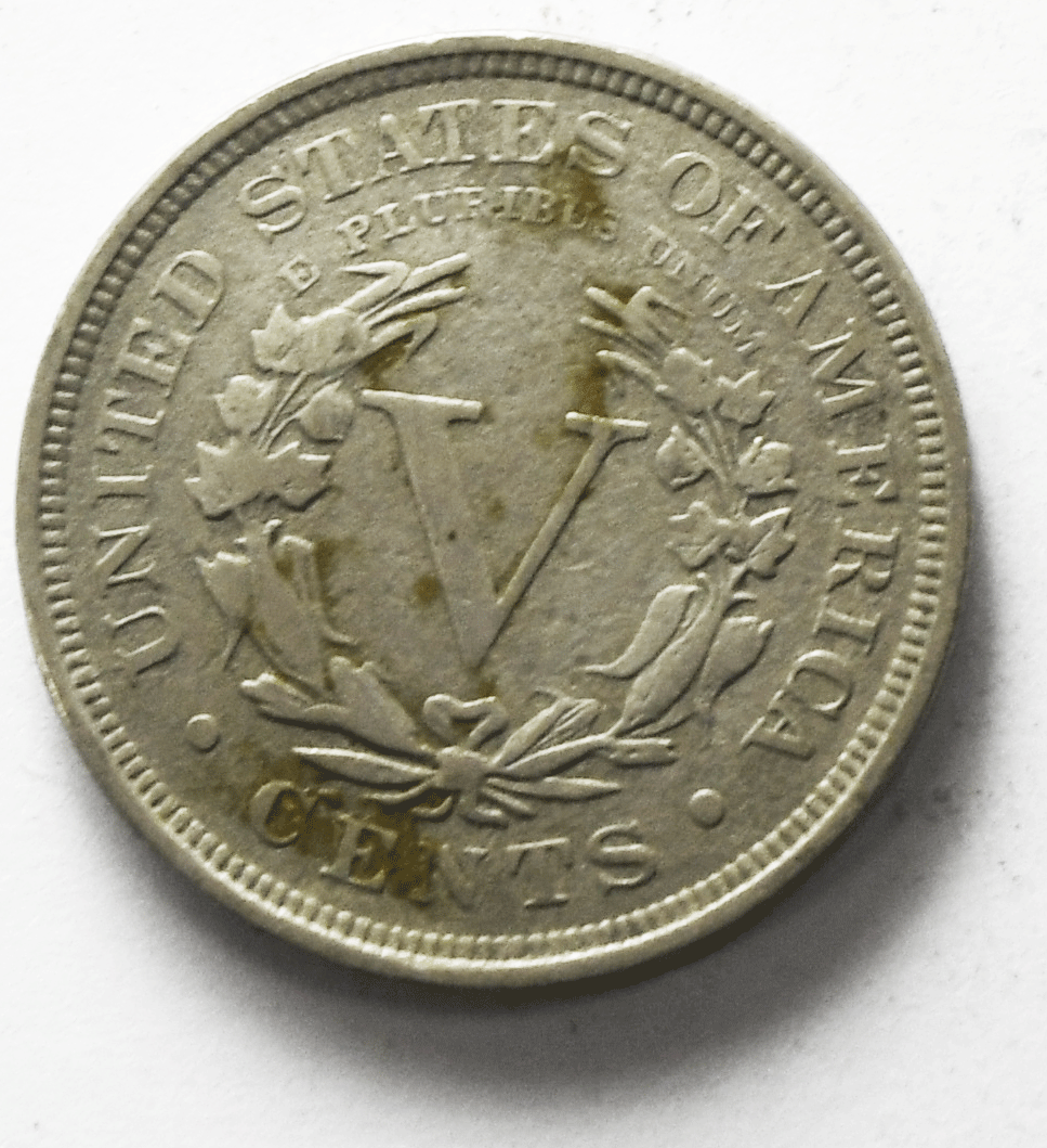 1899 5c V Liberty Nickel Five Cents Rare US Philadelphia
