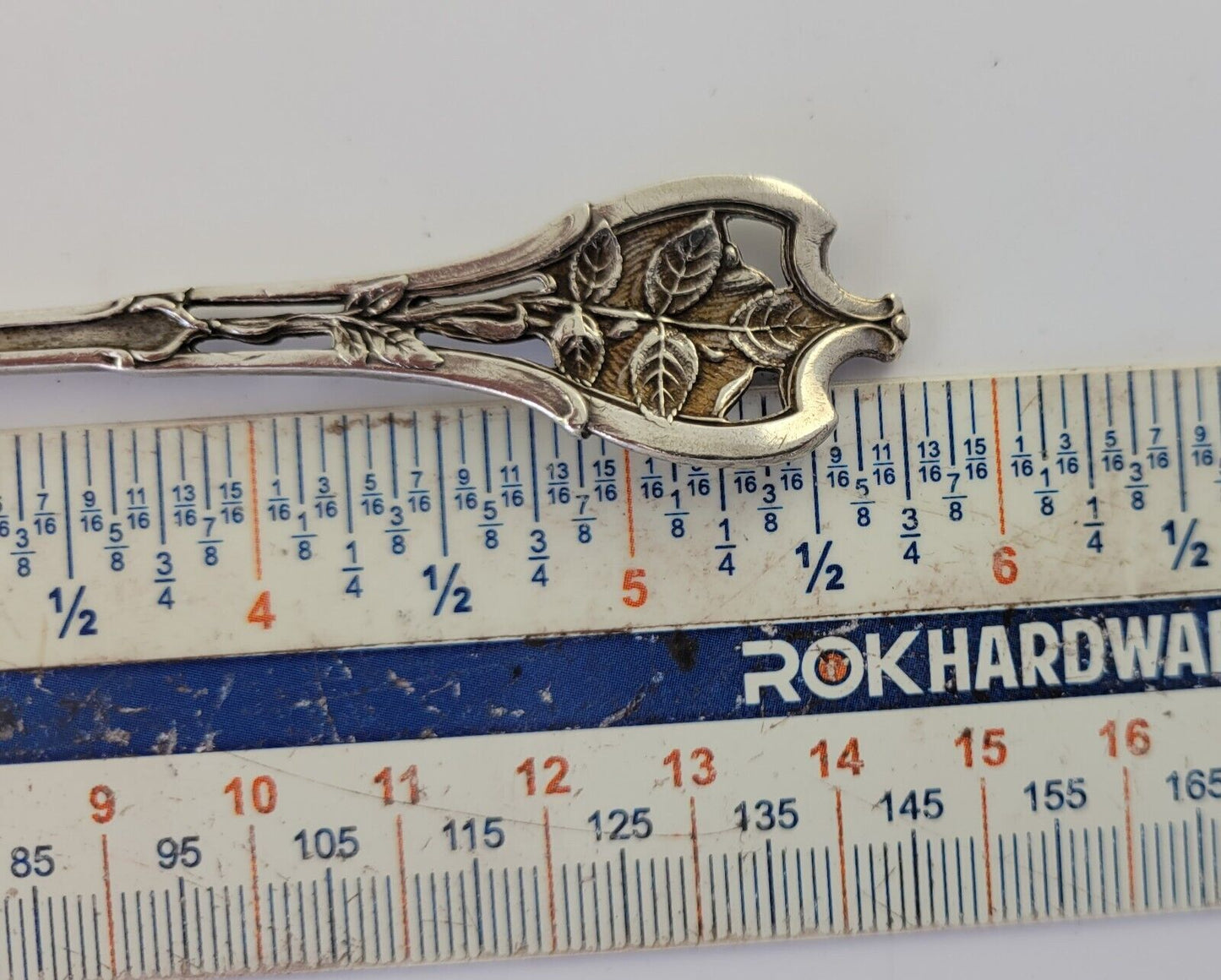 State Capital Topeka Kansas Sterling Silver 5 3/4" Souvenir Spoon .71oz.