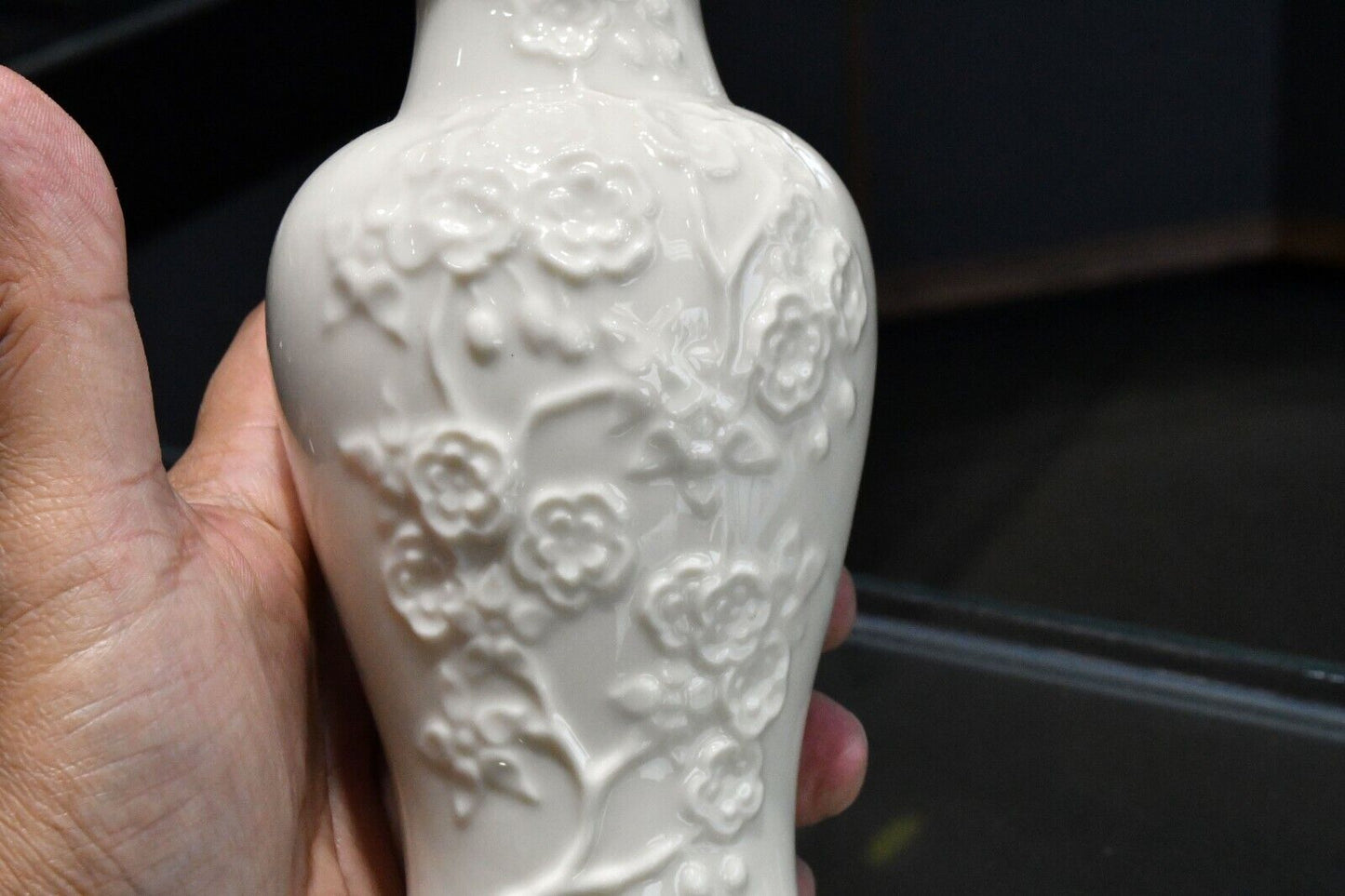6 1/4" Lenox Floral Bud Vase Hand Decorated with 24k Gold Made in USA