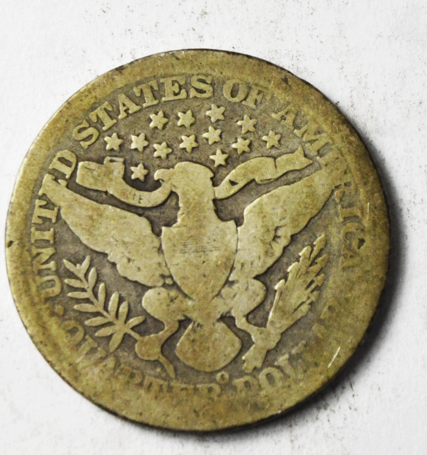1897 O 25c Barber Silver Quarter Dollar Twenty Five Cents New Orleans