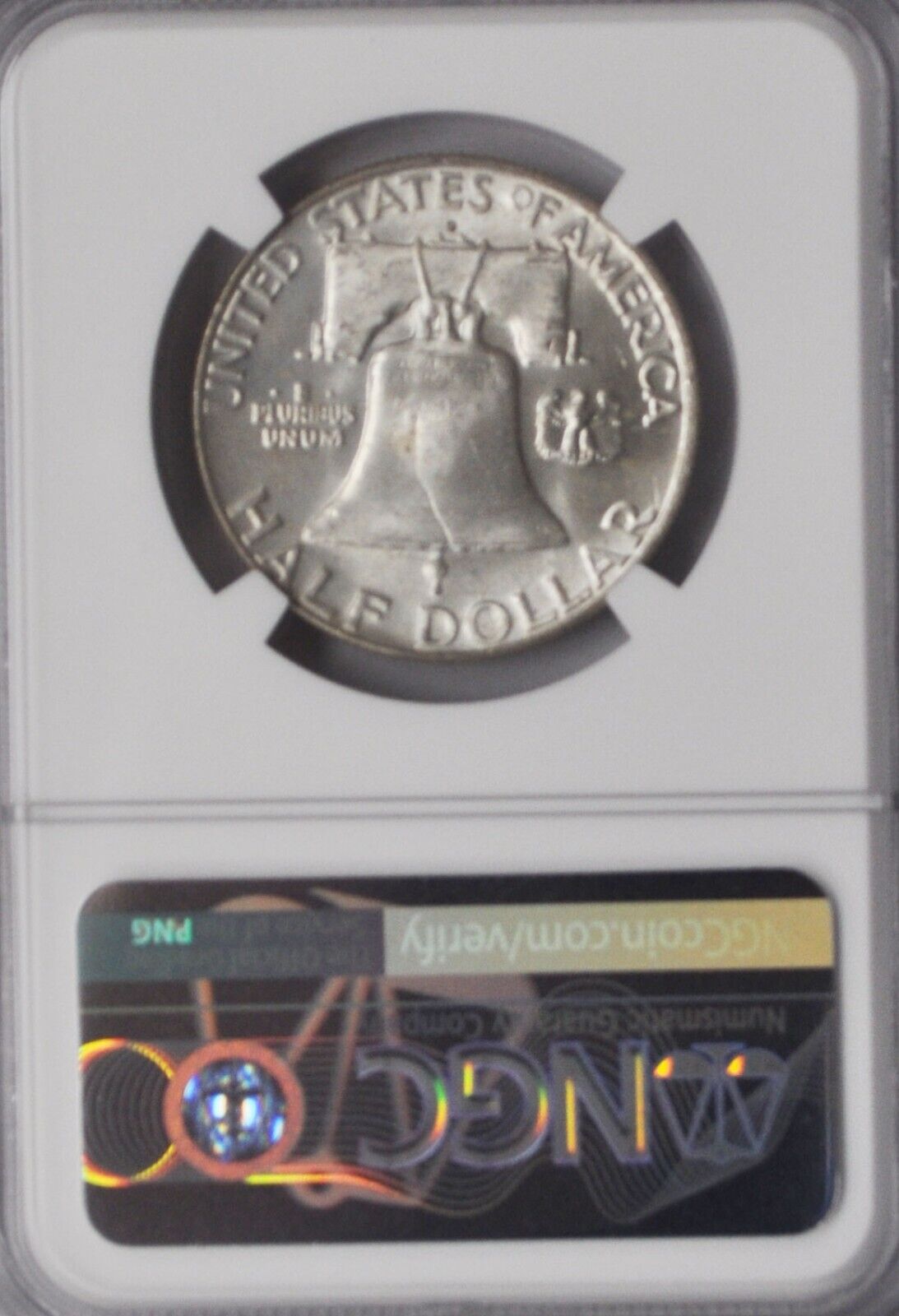 1954 D 50c Franklin Silver Half Dollar Fifty Cents NGC MS64 FBL Denver