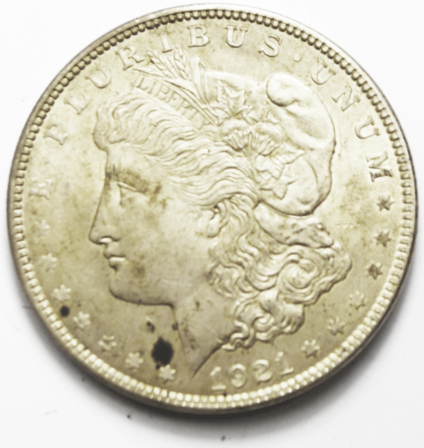 1921 $1 Morgan Silver One Dollar Philadelphia VAM 27A Wide Reeds