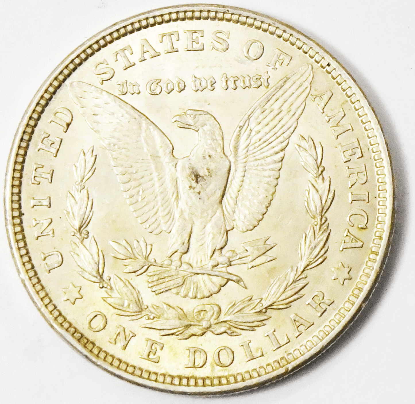 1921 $1 Morgan Silver One Dollar Philadelphia VAM 41B Pitted Reverse Top 100