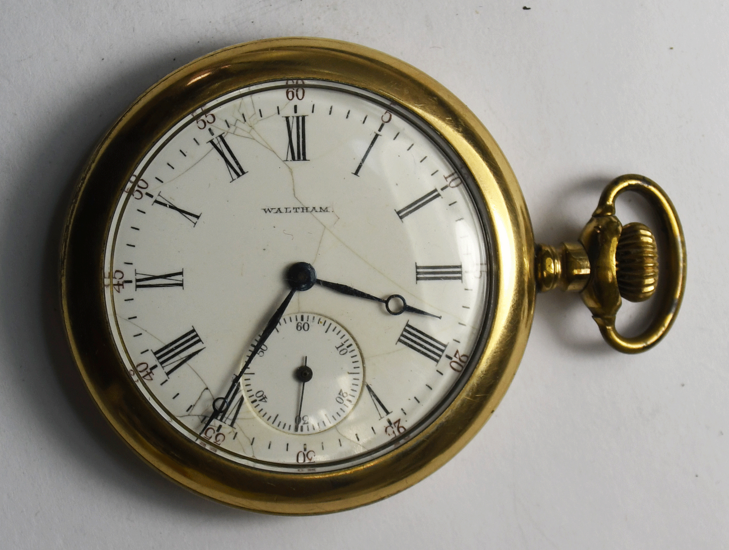 1901 Waltham Size 12 Grade 220 25yr GF Pocket Watch OF