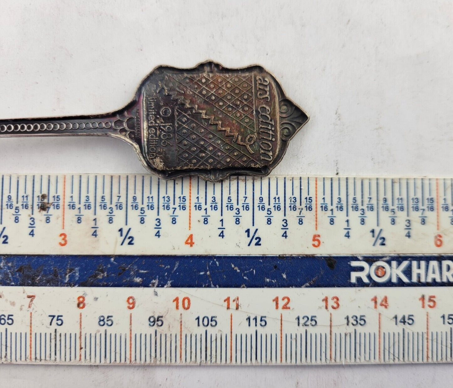 5pc Set Souvenir Spoon Hummel 1982 ARS Edition Silverplated 1981 ,86 ,83 ,82 ,80