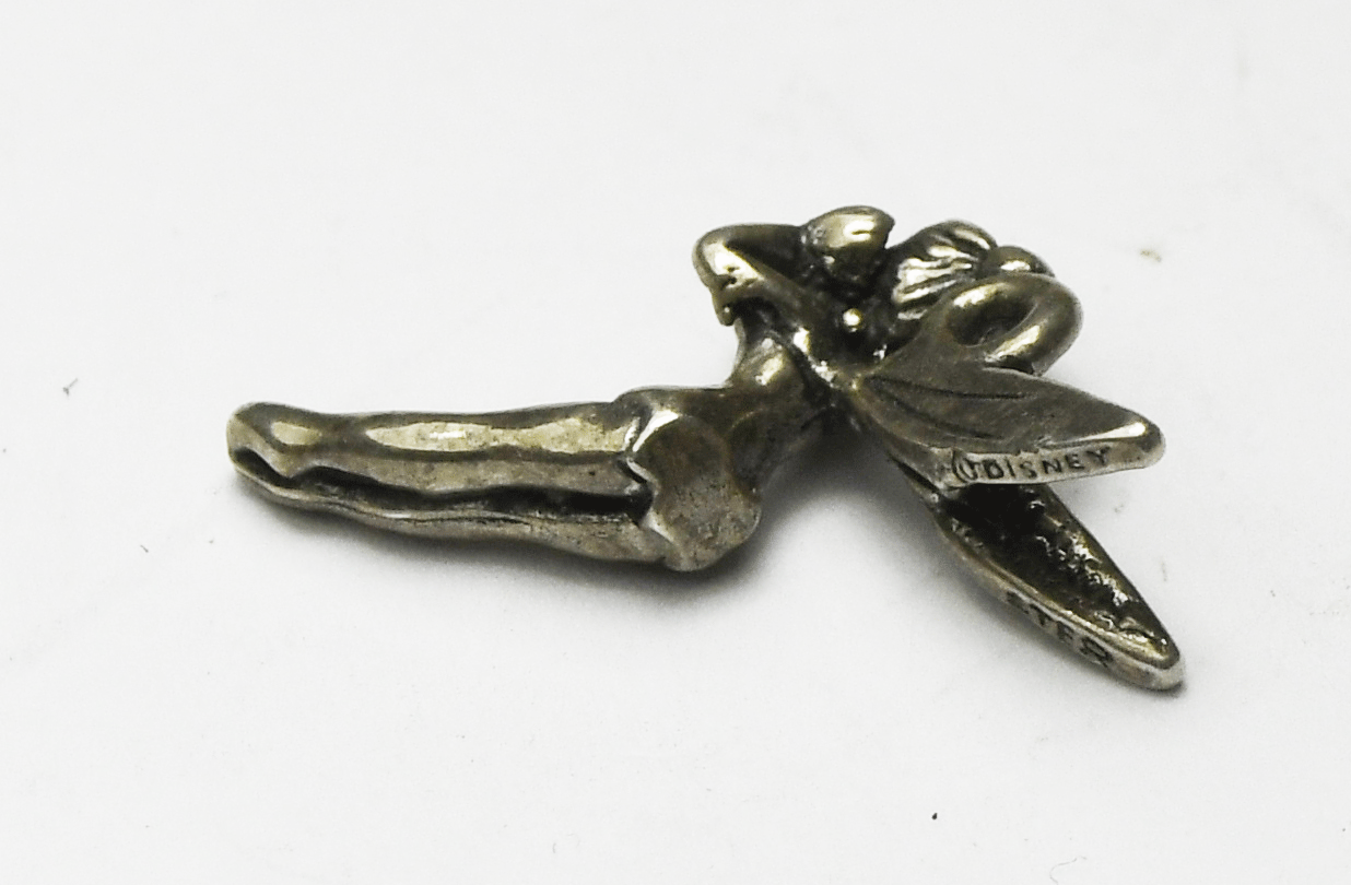 Sterling Silver Disney Tinker Bell Charm 21mm x 10mm