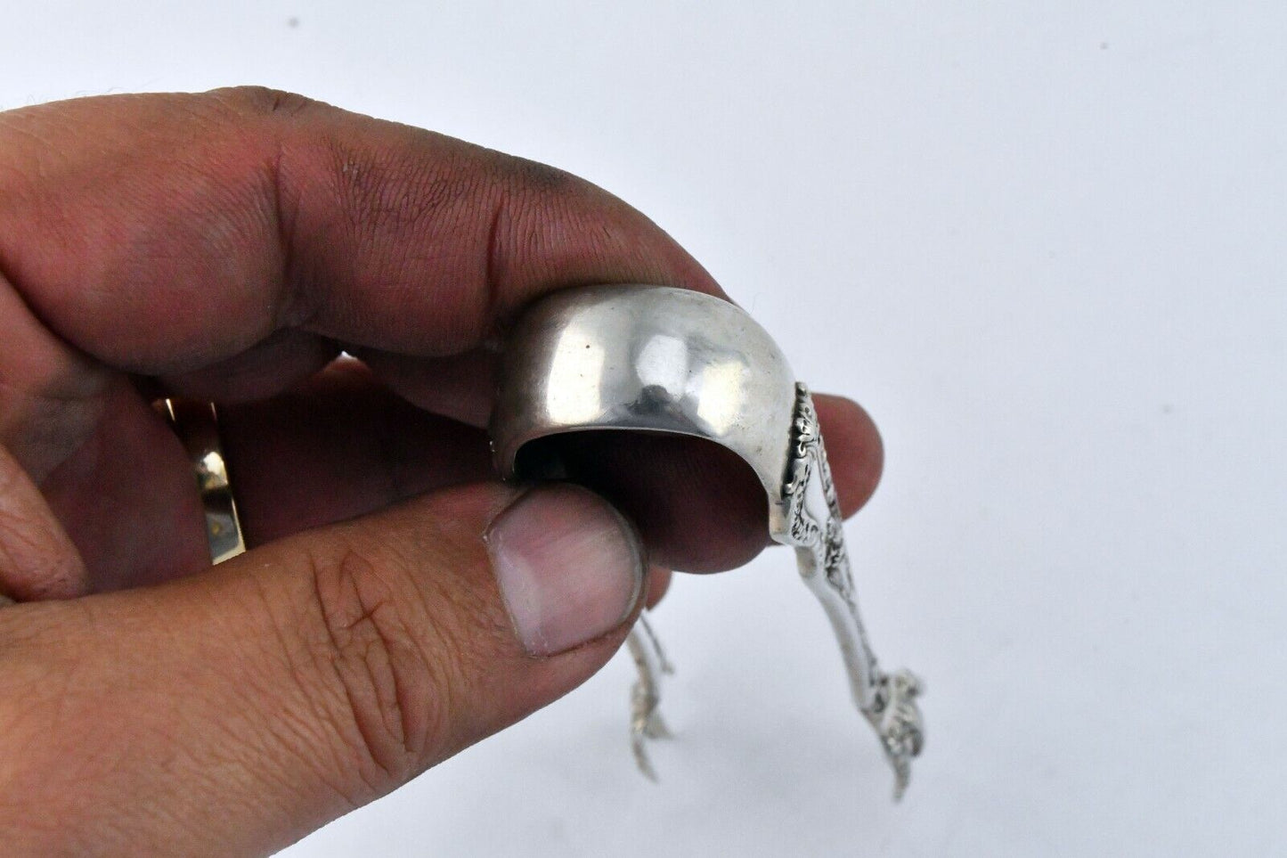 Dorothy Vernon by Whiting Sterling Silver 4" Sugar Tongs .97 oz.