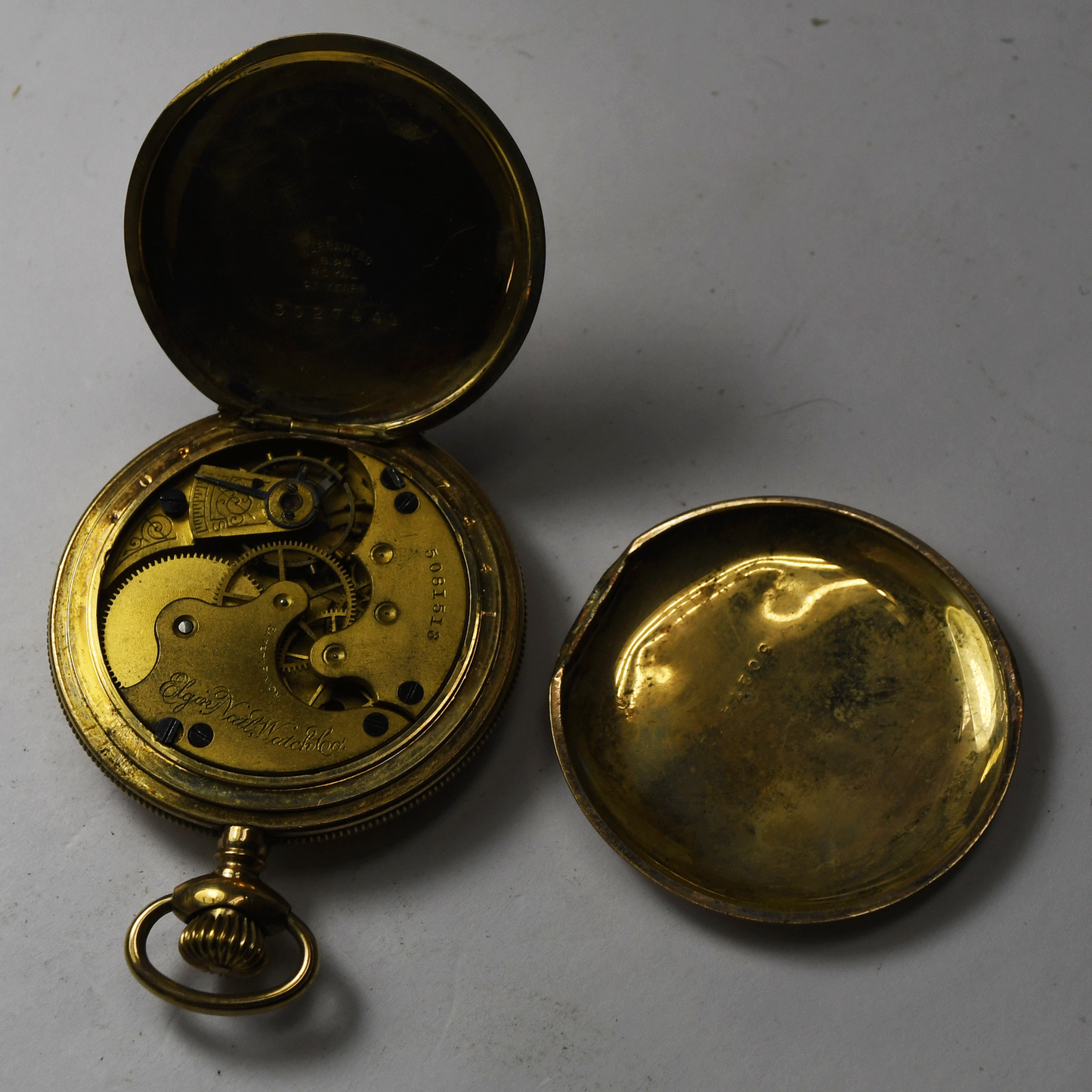 1894 Elgin Grade 117 Size 6 20yr GF Hunters Case Pocket Watch Not Running