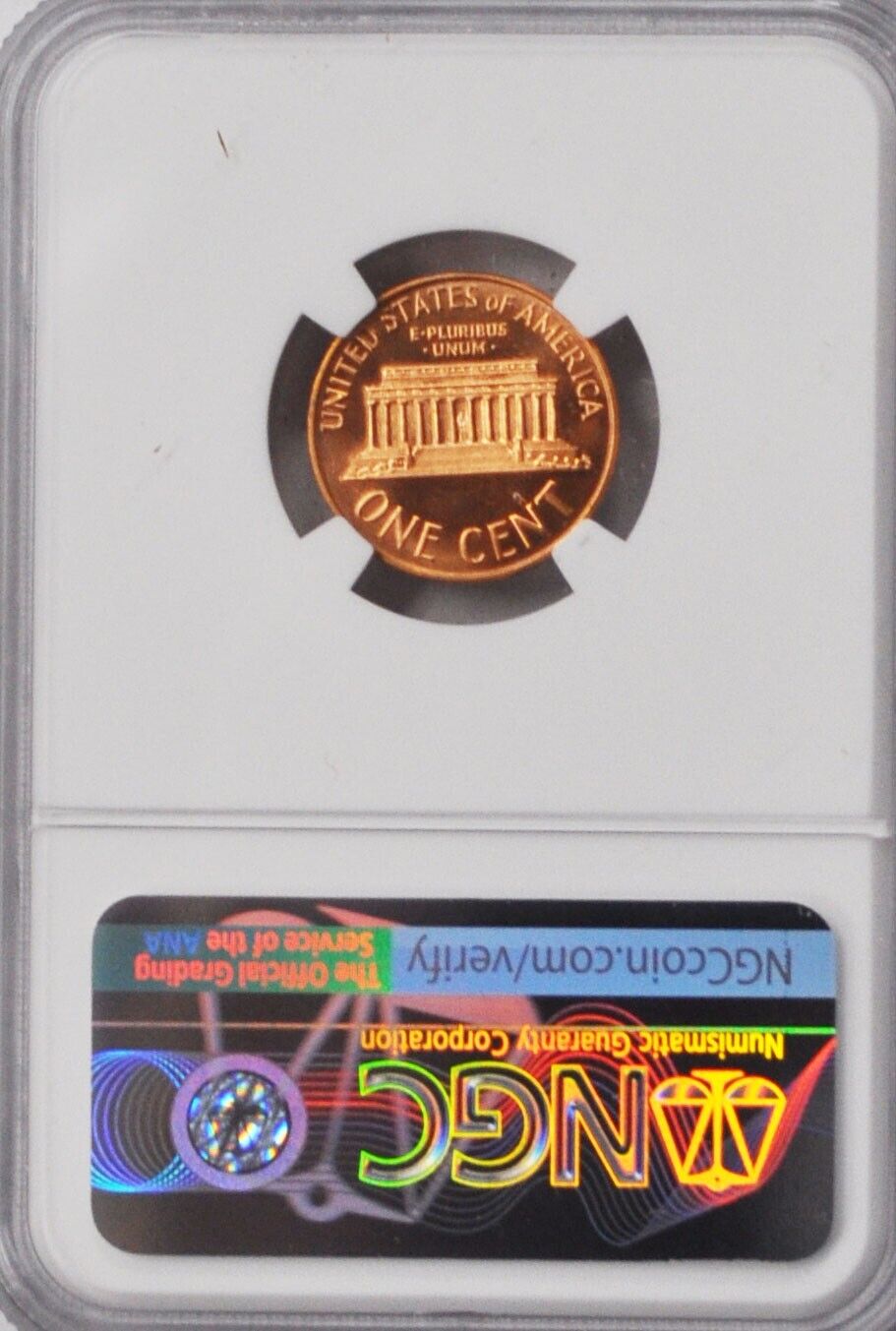 1964 1c Proof Lincoln Memorial Cent One Penny NGC PF67 RD Cameo Gem Unc