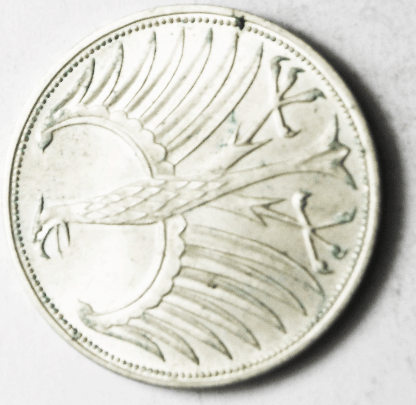 1966 G Germany Federal Republic 5 Five Mark Silver Coin KM# 112.1