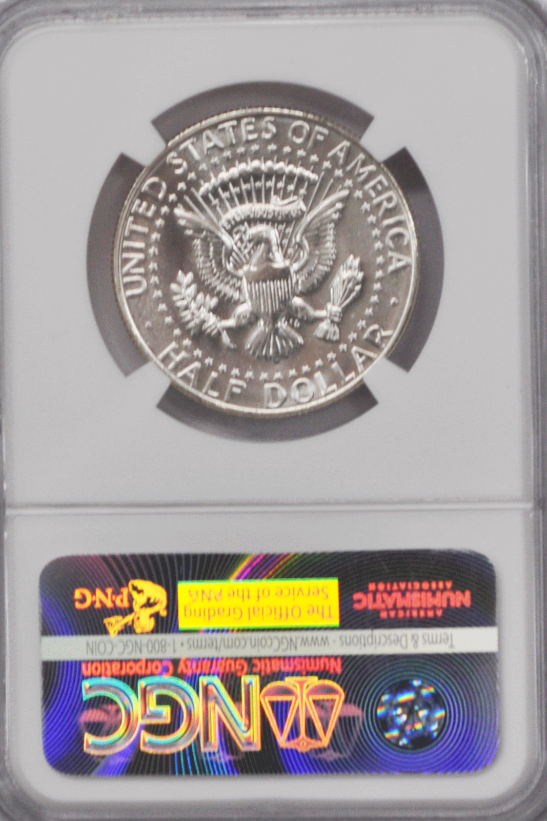 1966 50c SMS Kennedy Silver Half Dollar Fifty Cents MS67 NGC