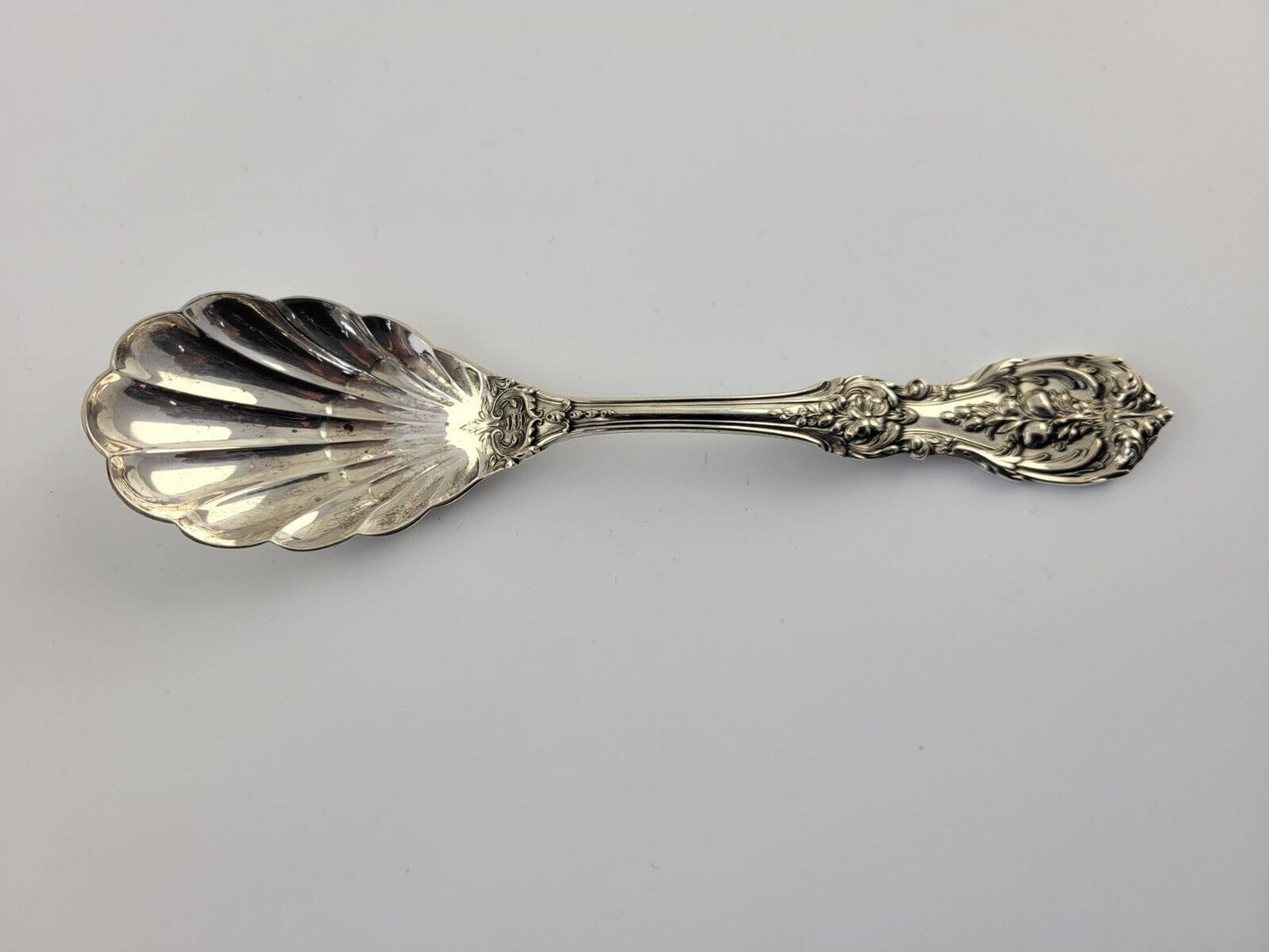Francis I by Reed & Barton 6 1/8" Sterling Silver Sugar Shell Spoon 1.4oz.
