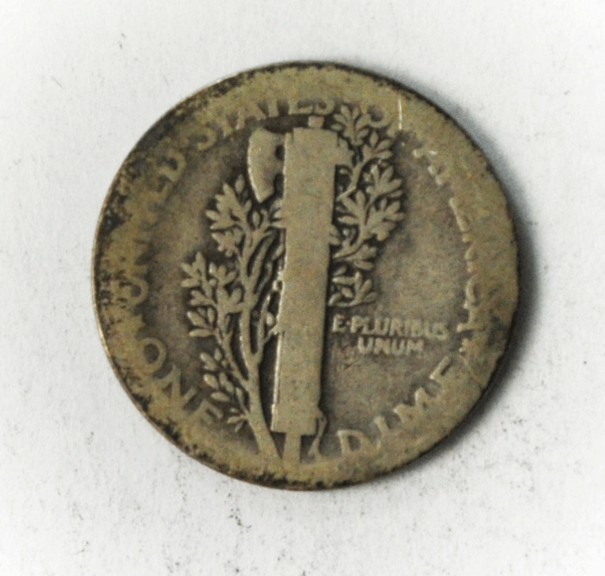 1921 10c Mercury Dime Ten Silver Cents US Philadelphia