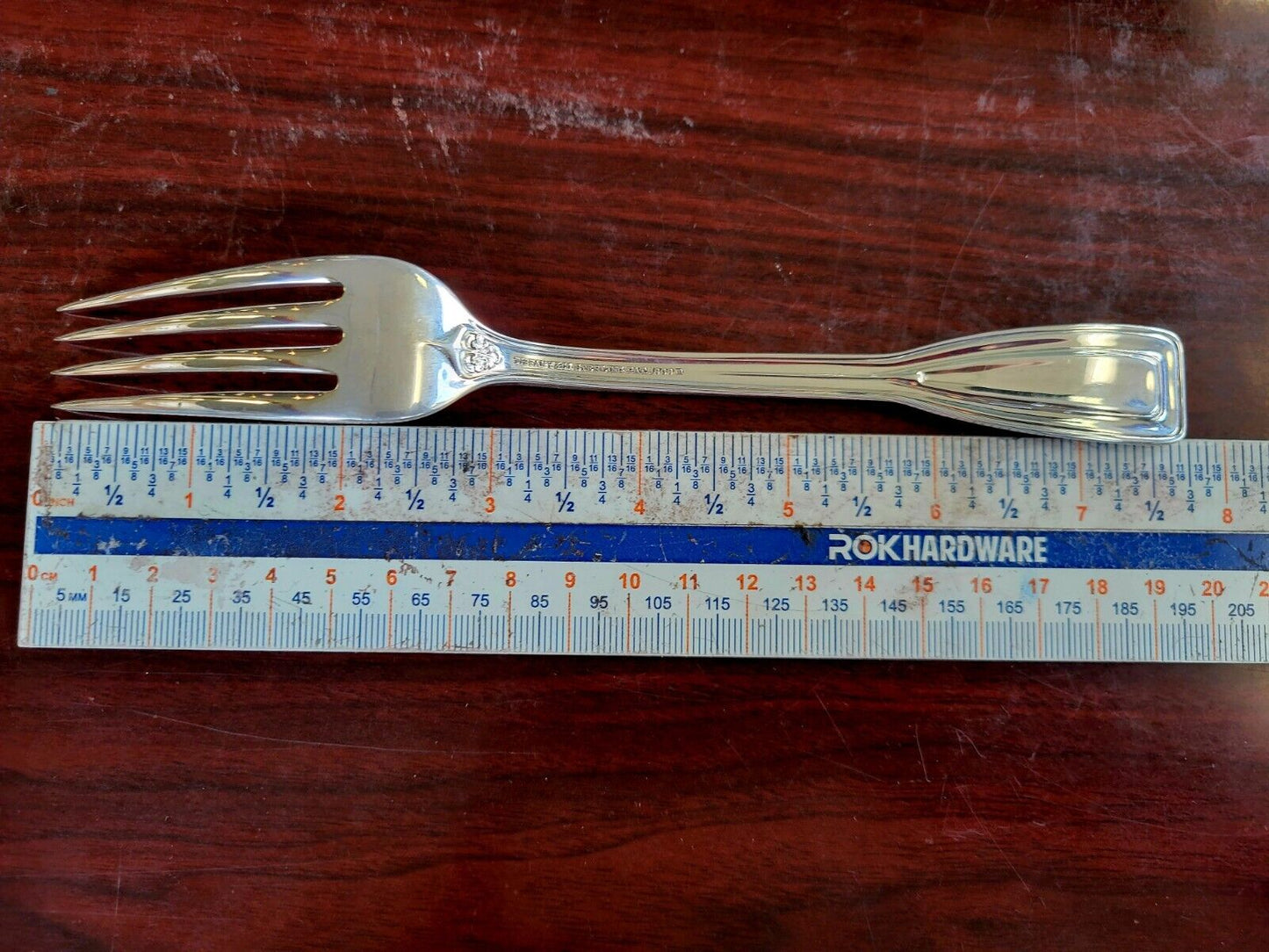 St. Dunstan by Tiffany & Co. Sterling Silver 7 3/4" Solid Dinner Fork 2.4oz.