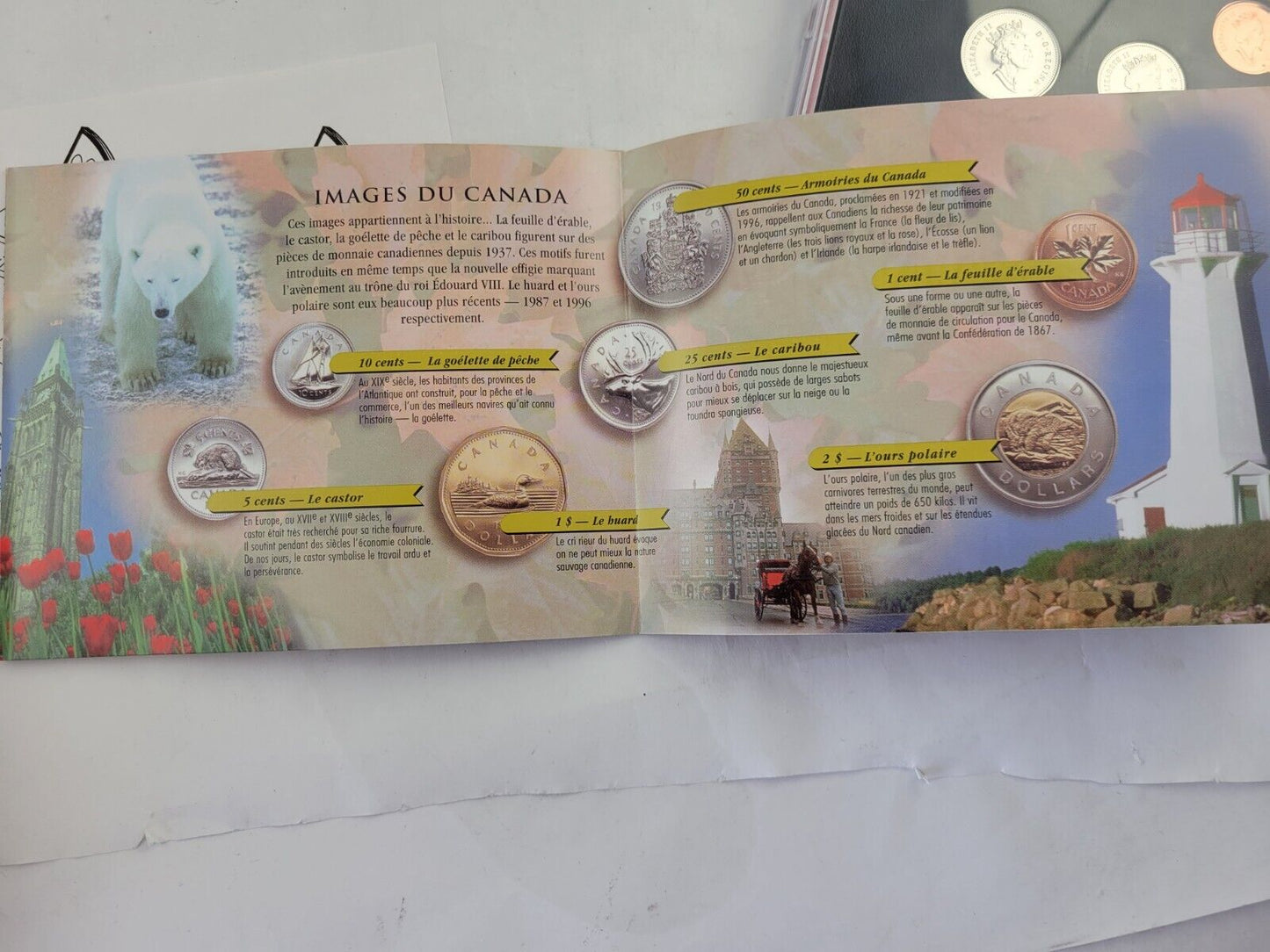 2000 OH! CANADA! Uncirculated 7pc Coin Set Images Of Canada Royal Canadian Mint