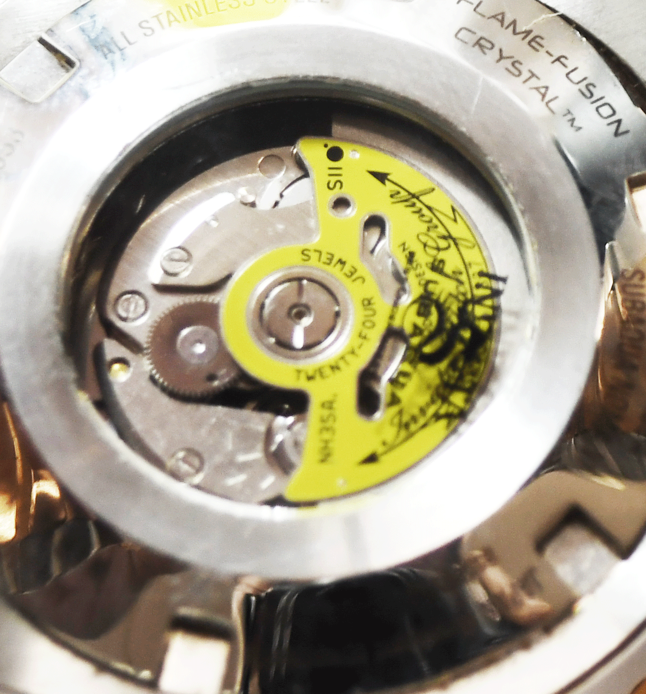 Invicta Subaqua Noma VI 34953 51mm Stainless & Rose 500m 1.8ct Diamond Dial