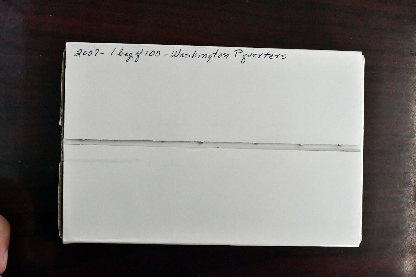 2007 P Washington Bag of 100 State Quarters Uncirculated Box From US Mint