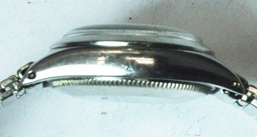 1967 Women's Rolex Date 6618 Stainless Steel 24mm Automatic 1161 Wristwatch