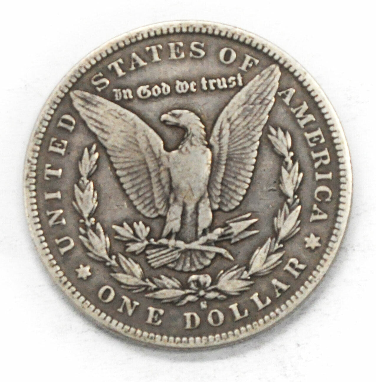 1896 S $1 Morgan American Silver One Dollar US San Francisco