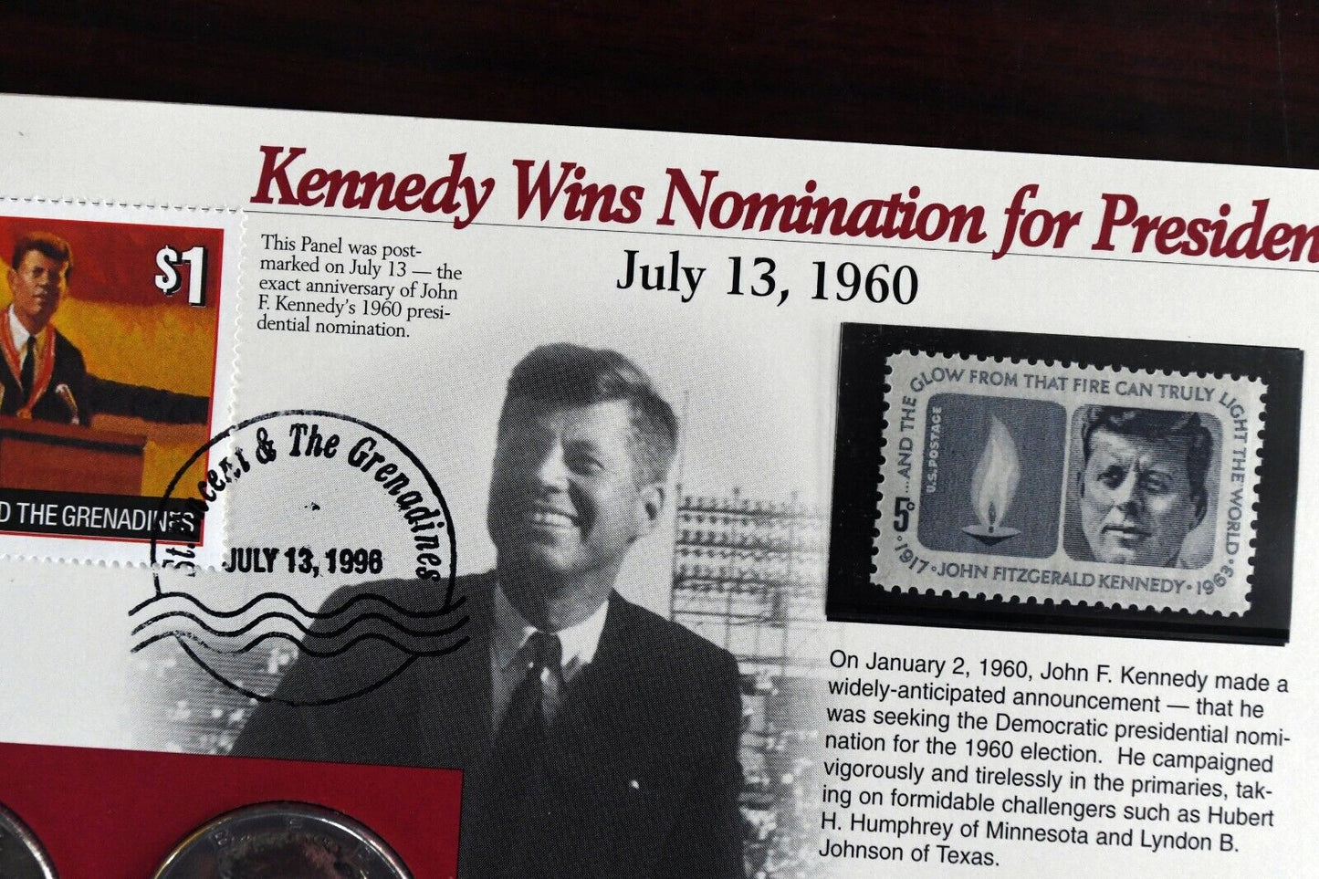 Publishers Clearing House Kennedy Half Dollar Program Wins President Nomination