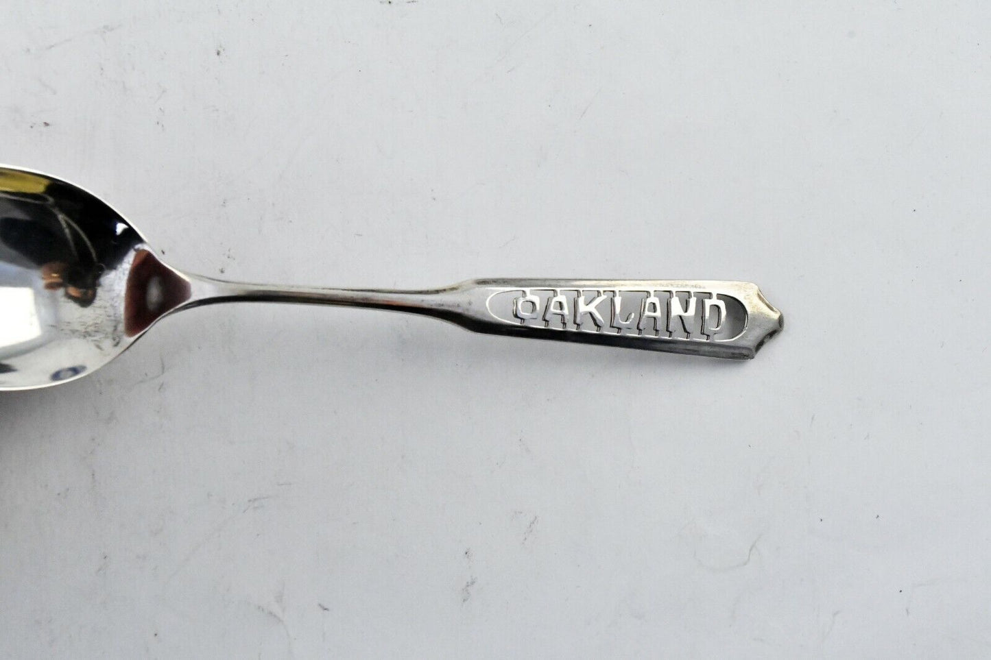 Oakland Ca. Sterling Silver Souvenir Spoon 5 1/4" by Watson .34 oz.