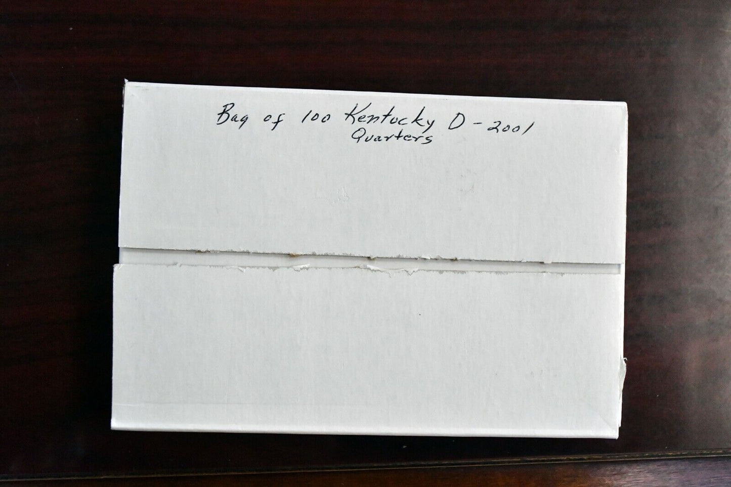 2001 D Kentucky Sealed Box of 100 State Quarters Uncirculated From US Mint