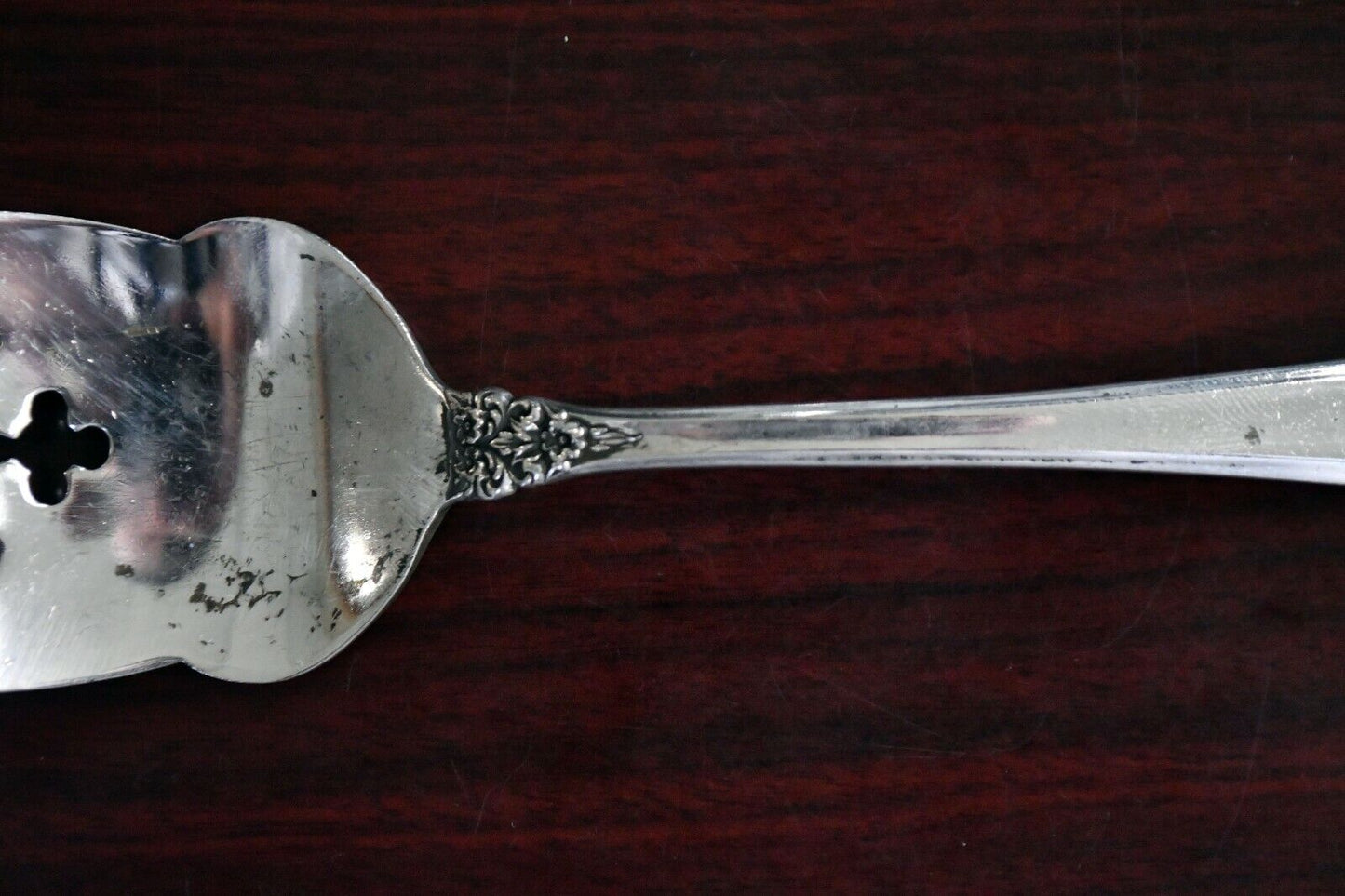 Prelude by International Sterling Silver 9" Large Cold Meat Serving Fork 2.6 oz