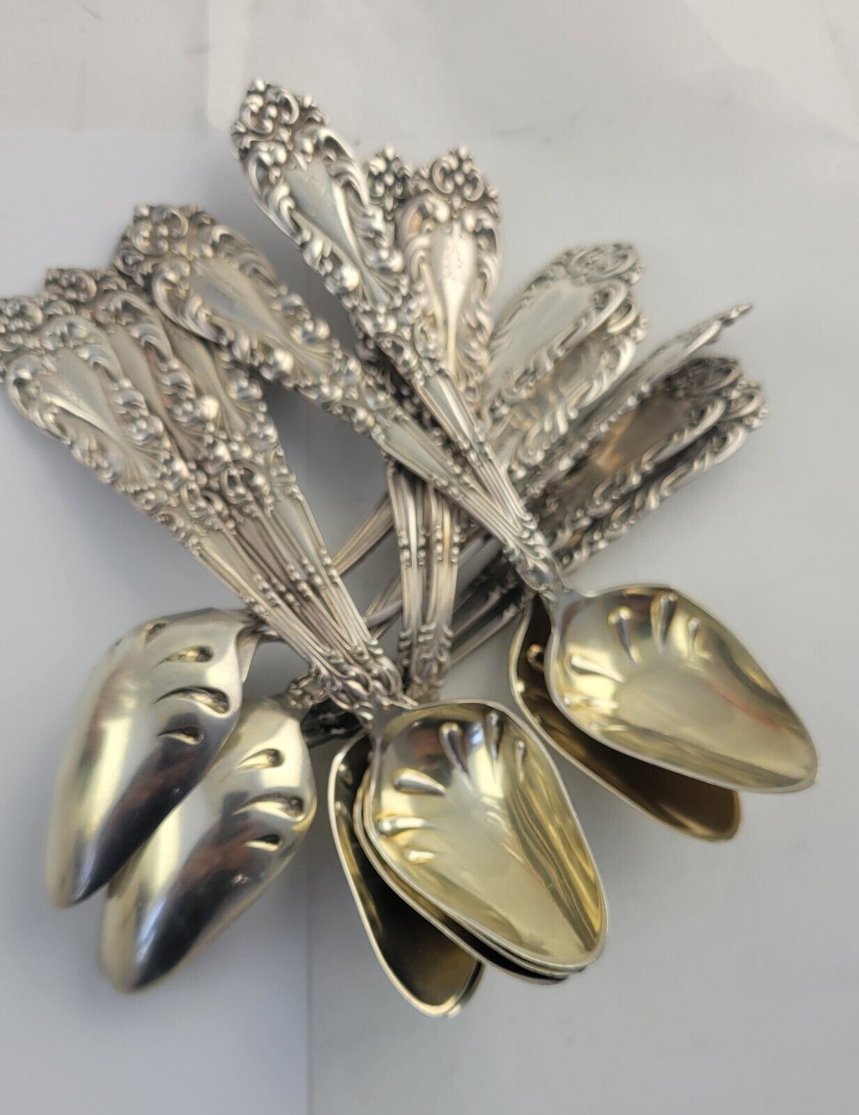 1 Single Athene / Crescendo by Frank Whiting Sterling 5 1/4" Fruit/Orange Spoon