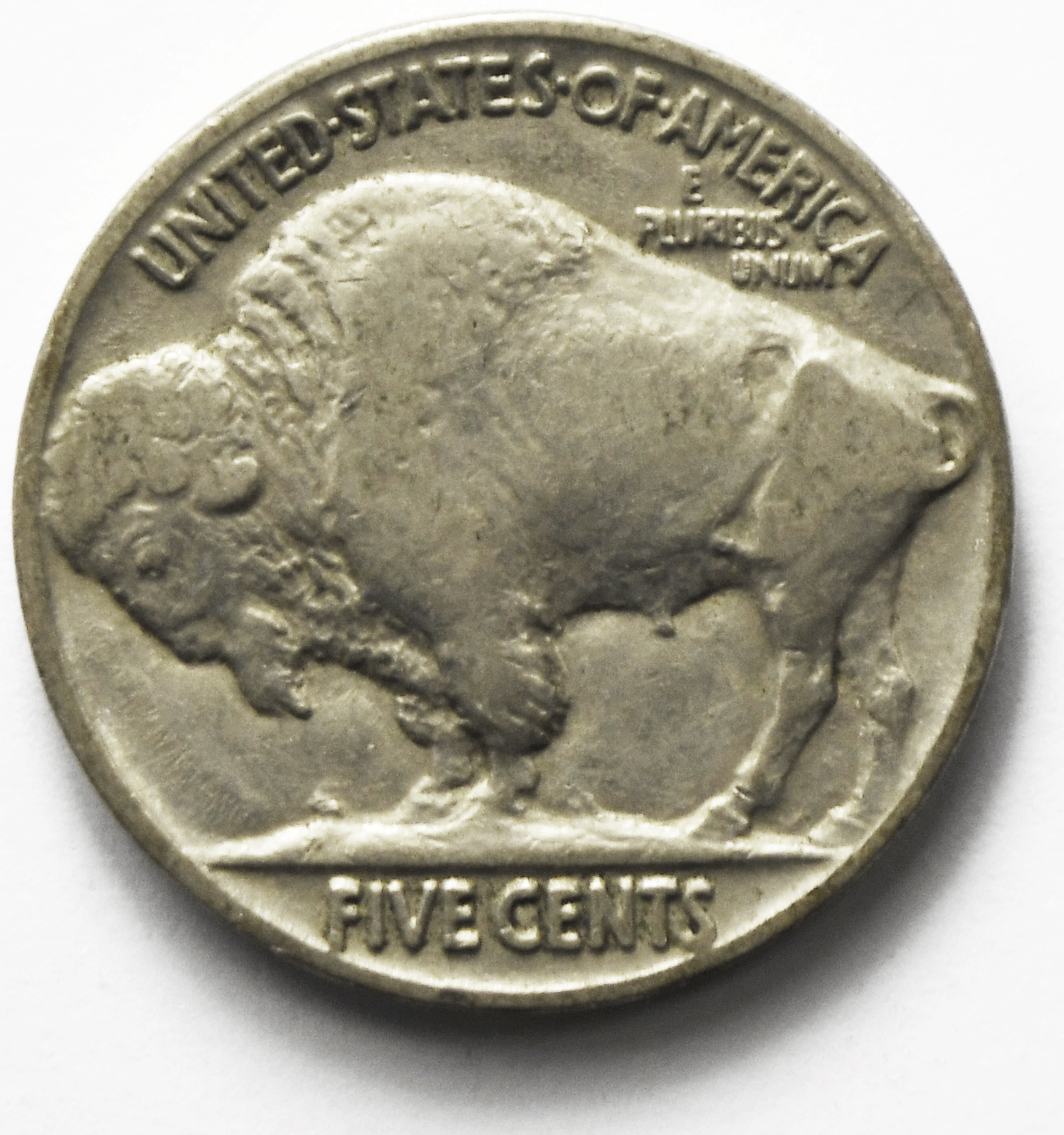 1934 5c Buffalo Nickel Five Cents Philadelphia